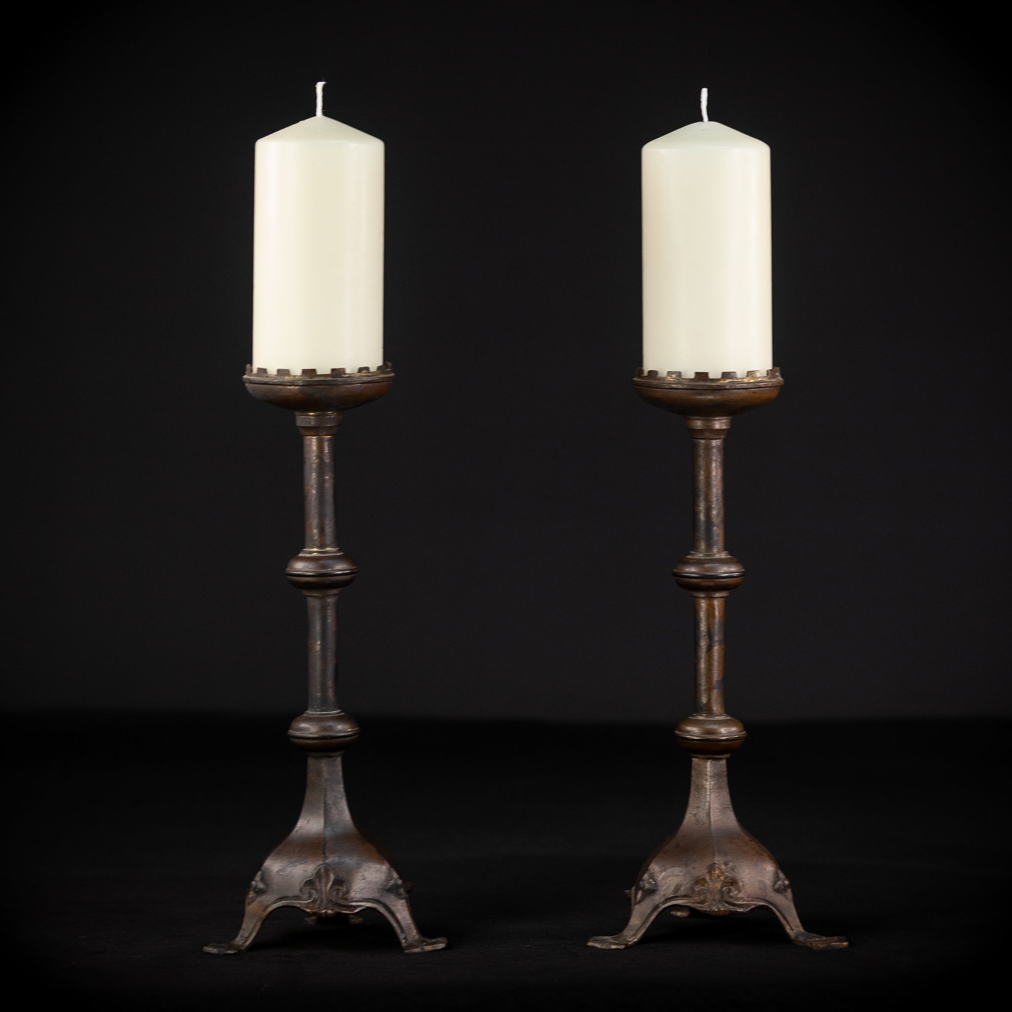 Candlesticks Pair | French 19th C | 14.4"