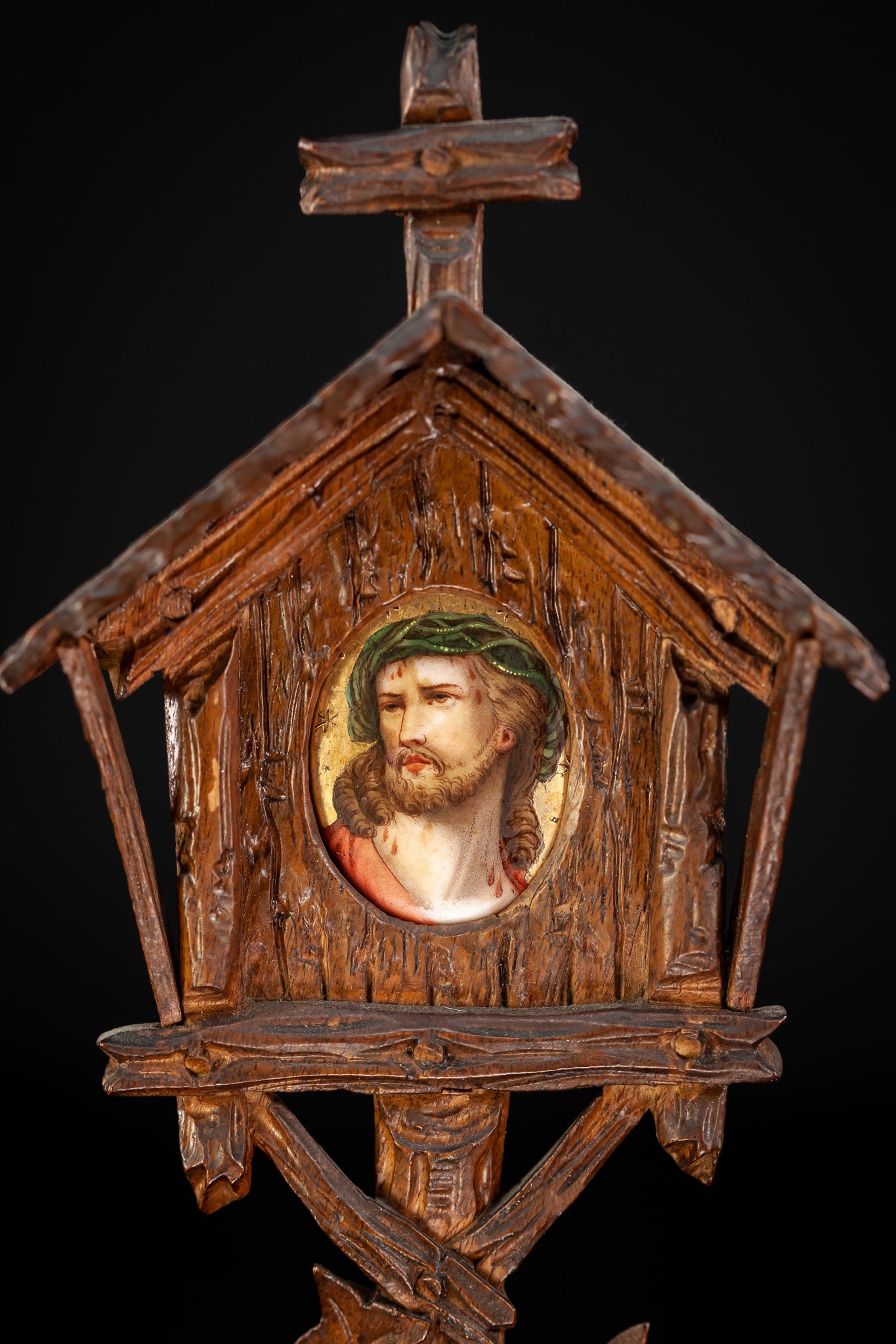 Ecce Homo Icon | Porcelain Painting 11"