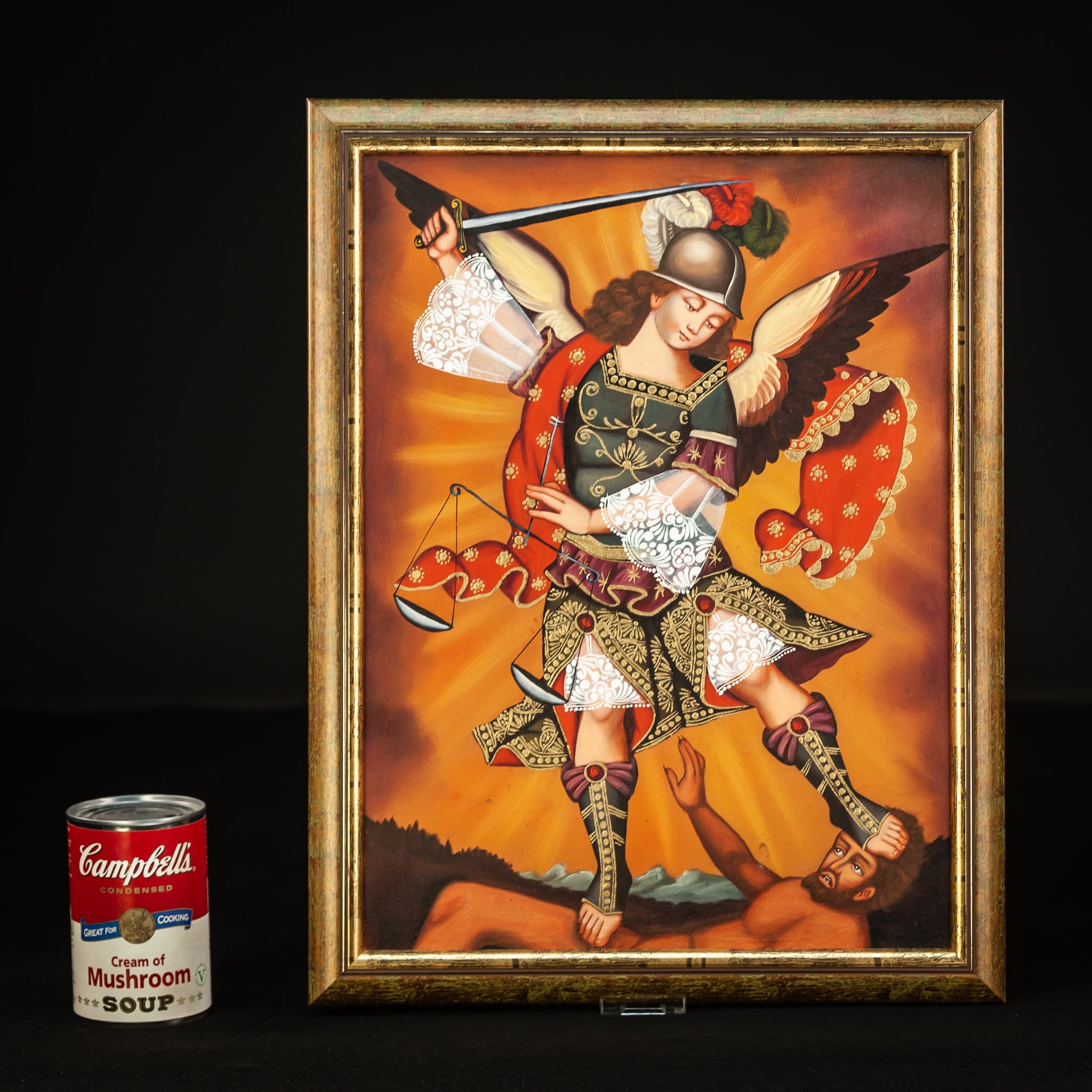 St Michael Cuzco Canvas Painting