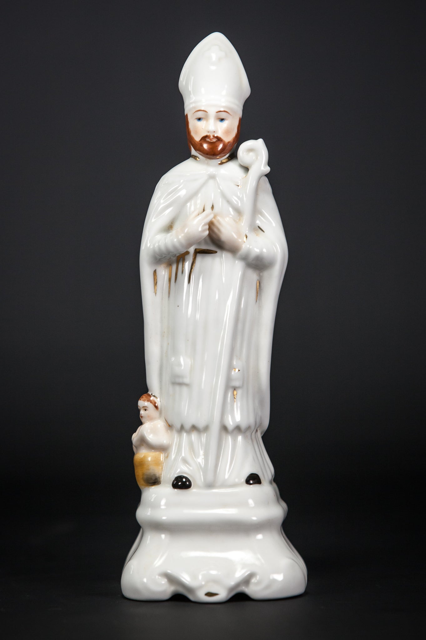 St Nicholas Porcelain Statue 8.3”