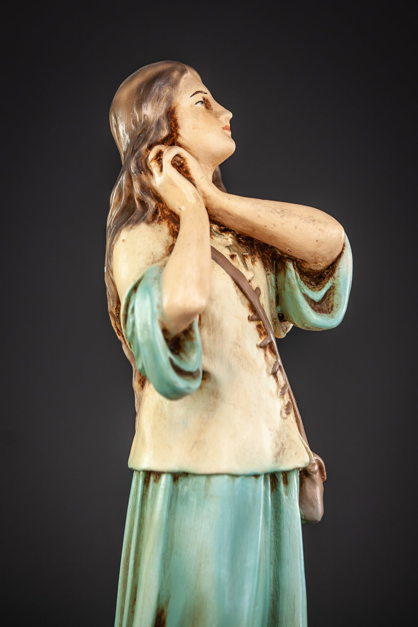 St Joan of Arc Plaster Figurine 16"
