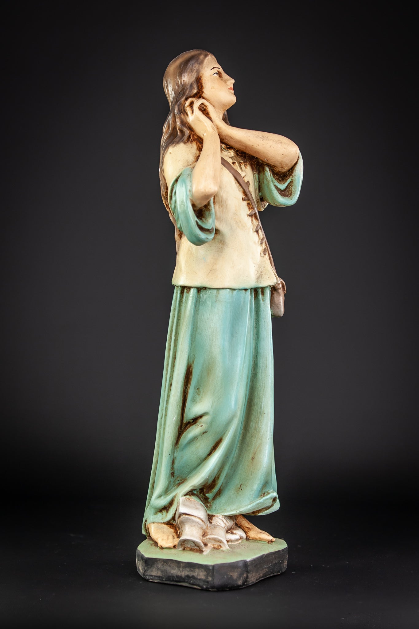 St Joan of Arc Plaster Figurine 16"