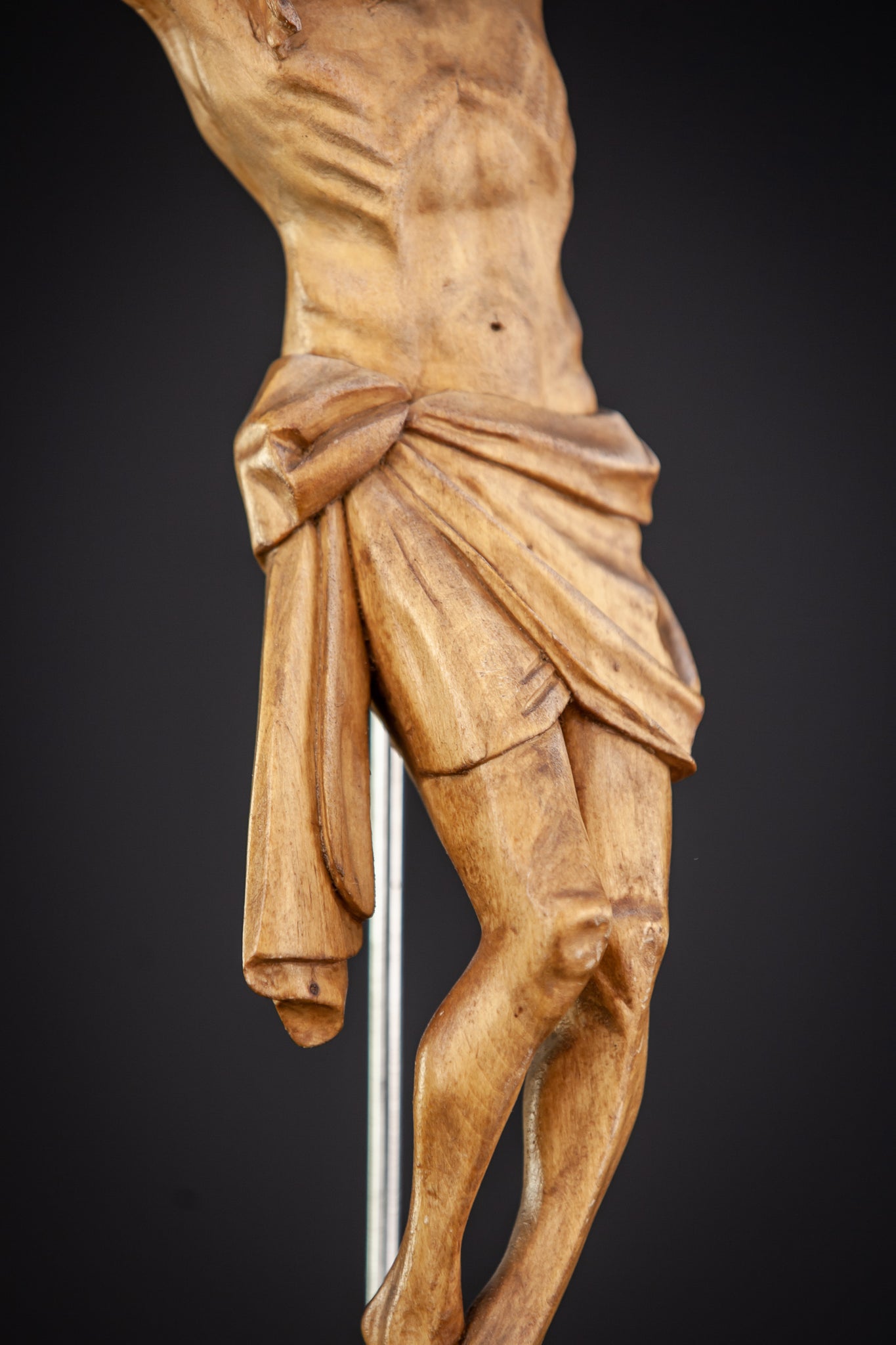 Corpus Christi Wooden Statue 12.2"