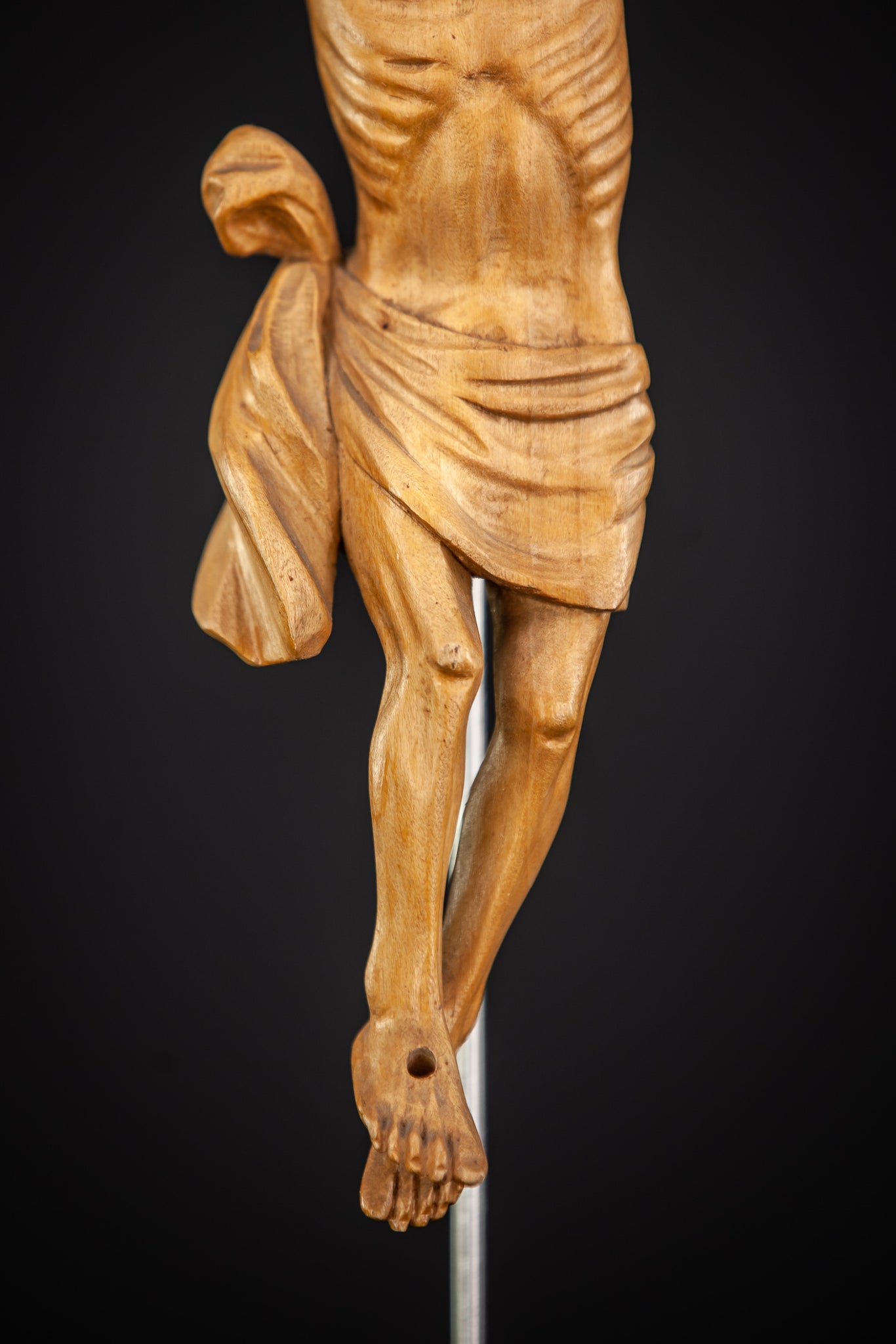 Corpus Christi Wooden Carved Statue 10''
