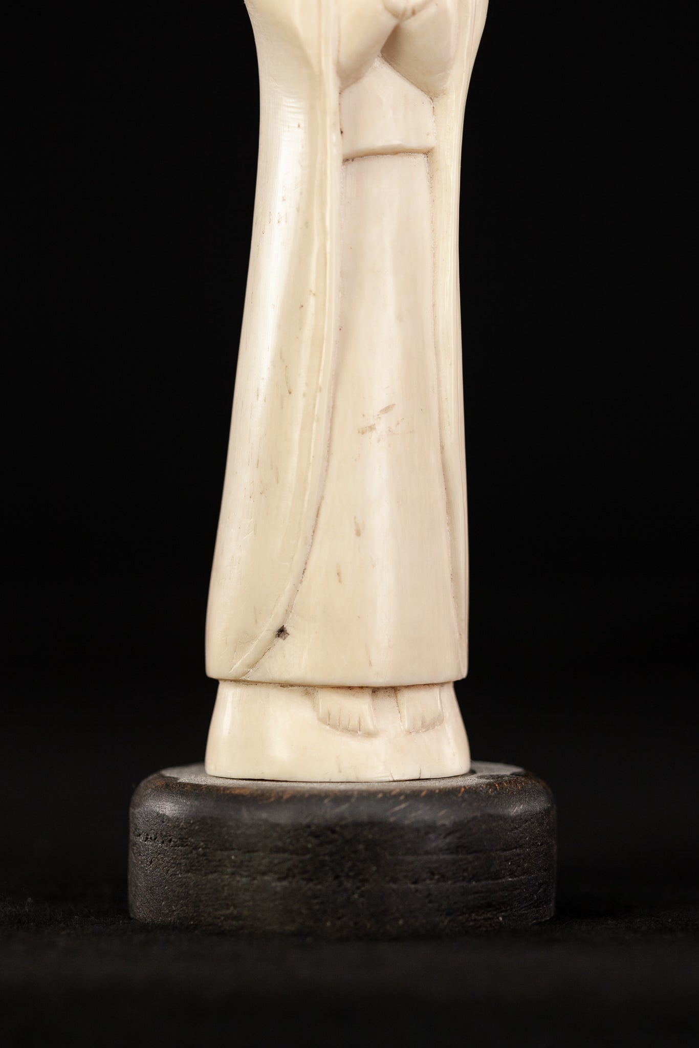 Virgin Mary Dieppe Carving Sculpture