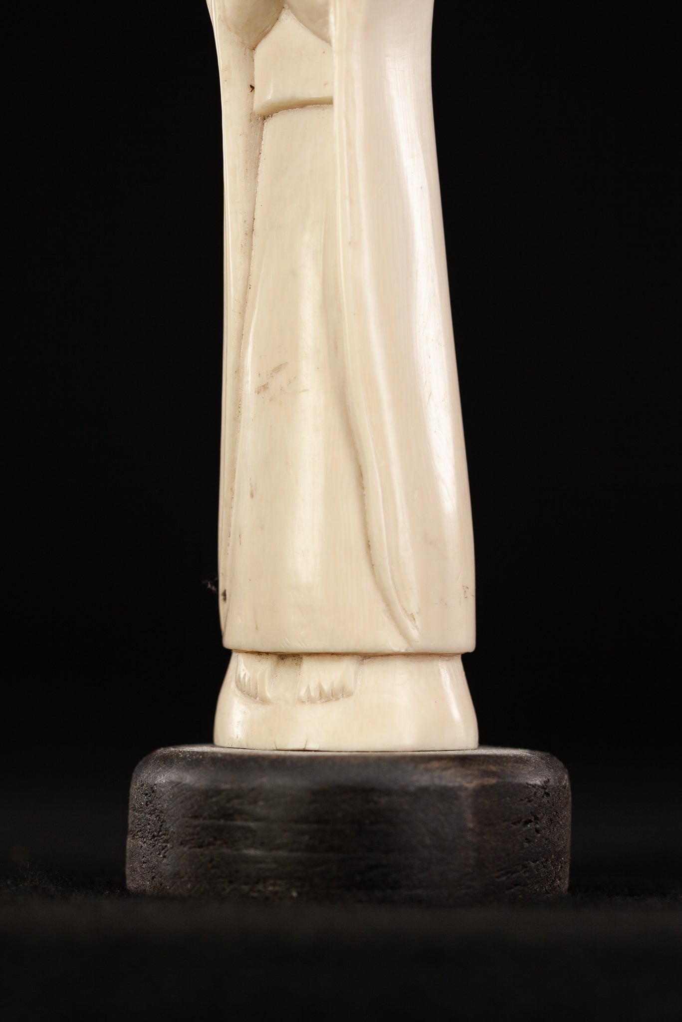 Virgin Mary Dieppe Carving Sculpture