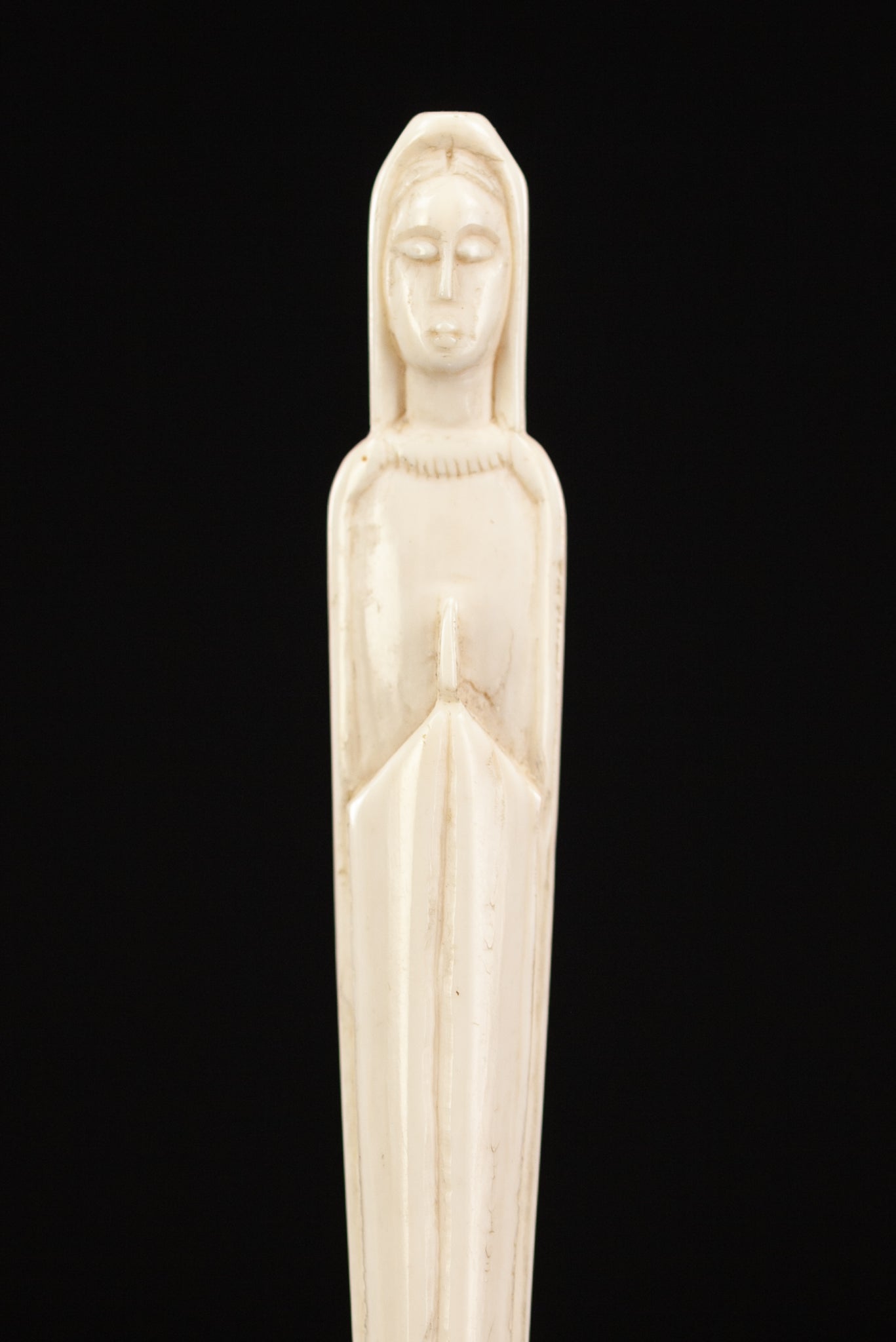 Virgin Mary Dieppe Carving Sculpture