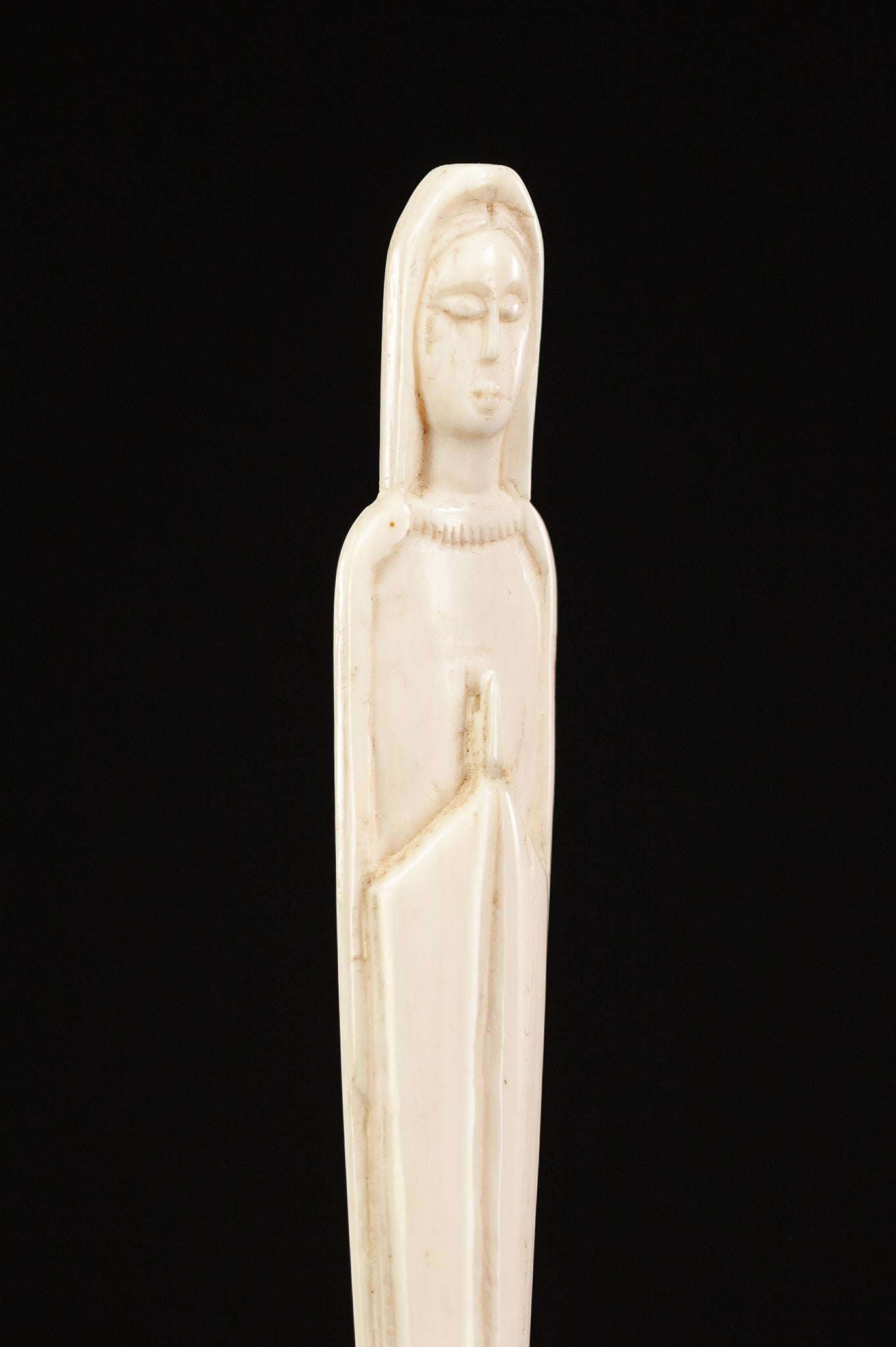 Virgin Mary Dieppe Carving Sculpture