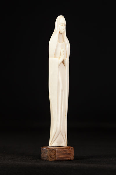 Virgin Mary Dieppe Carving Statue