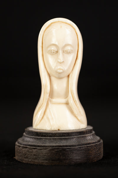 Virgin Mary Dieppe Carving Statue