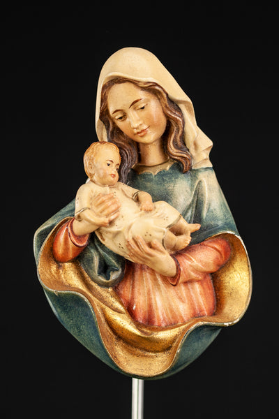 Virgin Mary w Child Jesus Wall Icon 