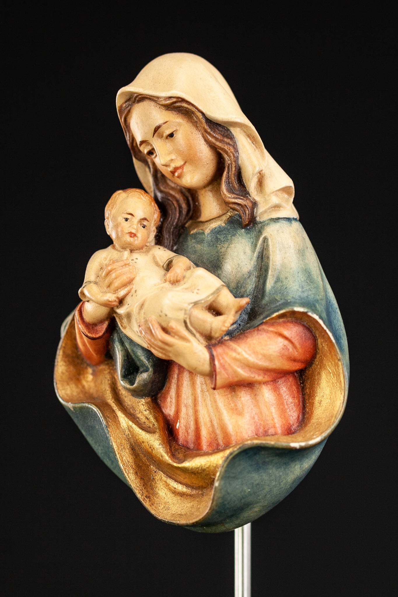 Virgin Mary w Child Jesus Wall Icon