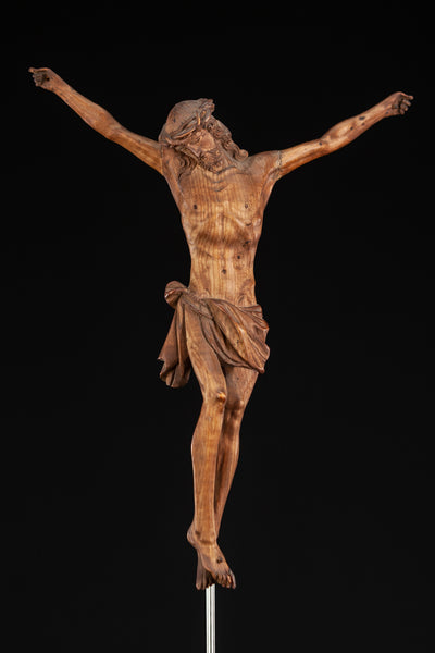 Corpus Christi Sculpture | 1800s Antique | 10"