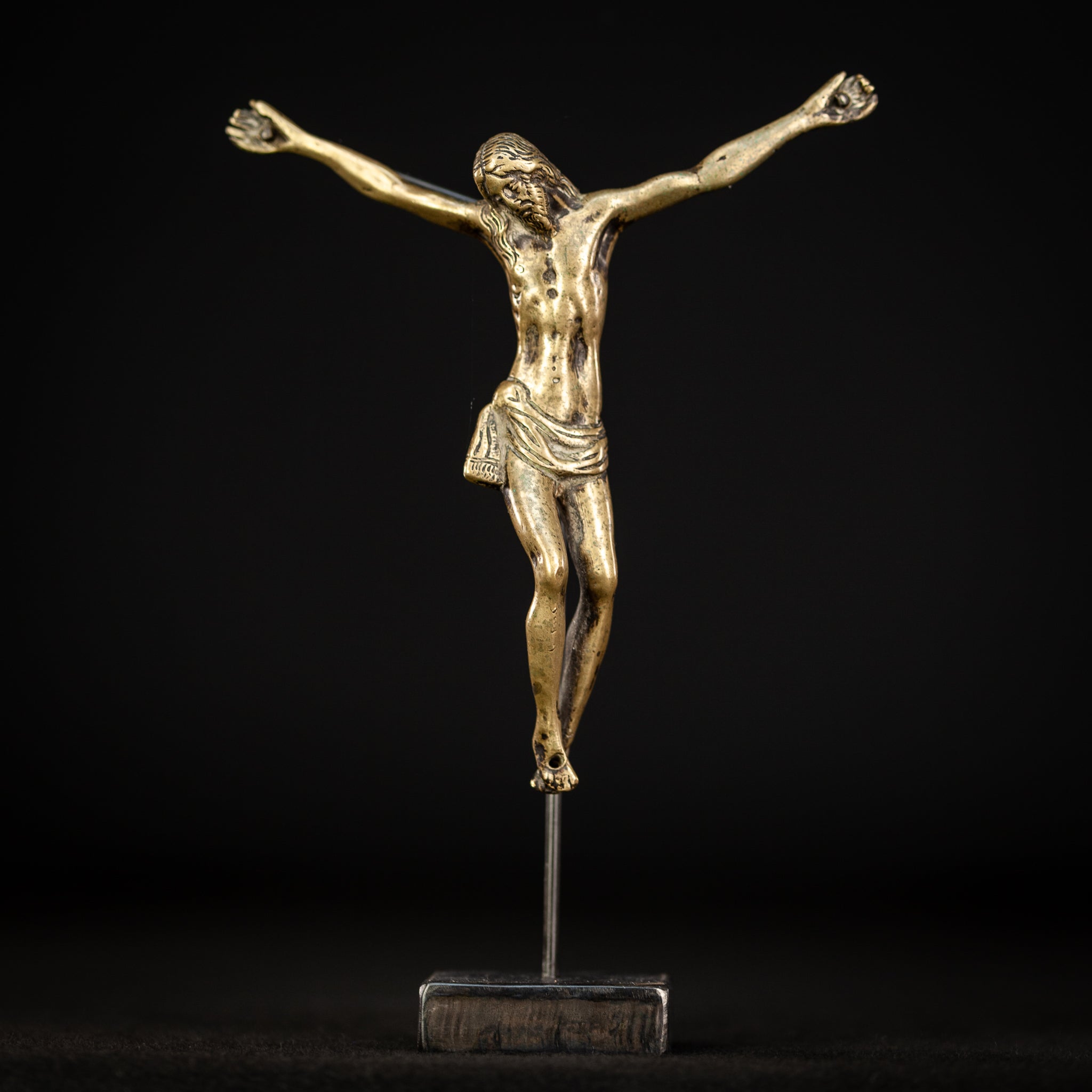 Jesus Christ Italian Bronze | Antique 1600s