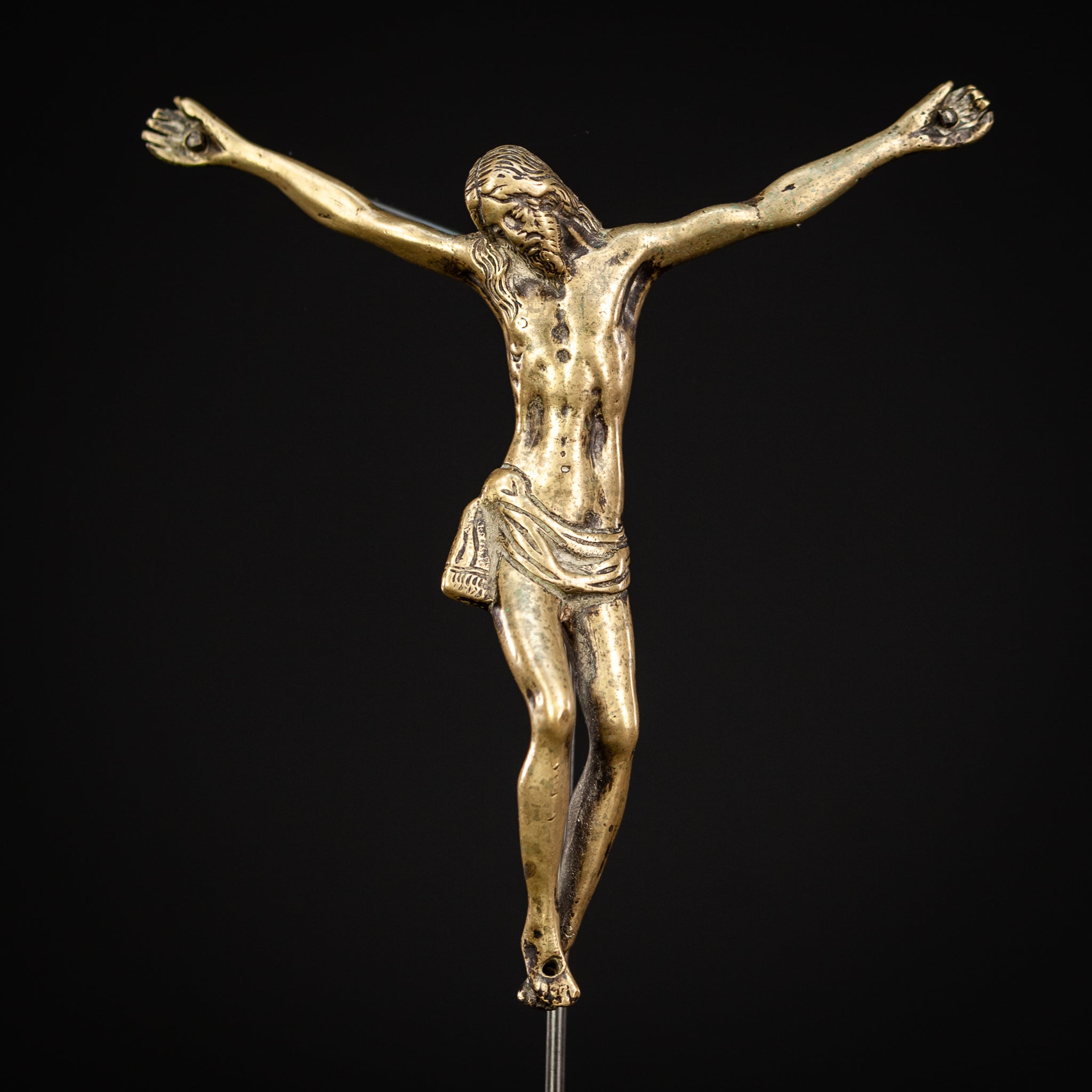 Jesus Christ Italian Bronze | Antique 1600s