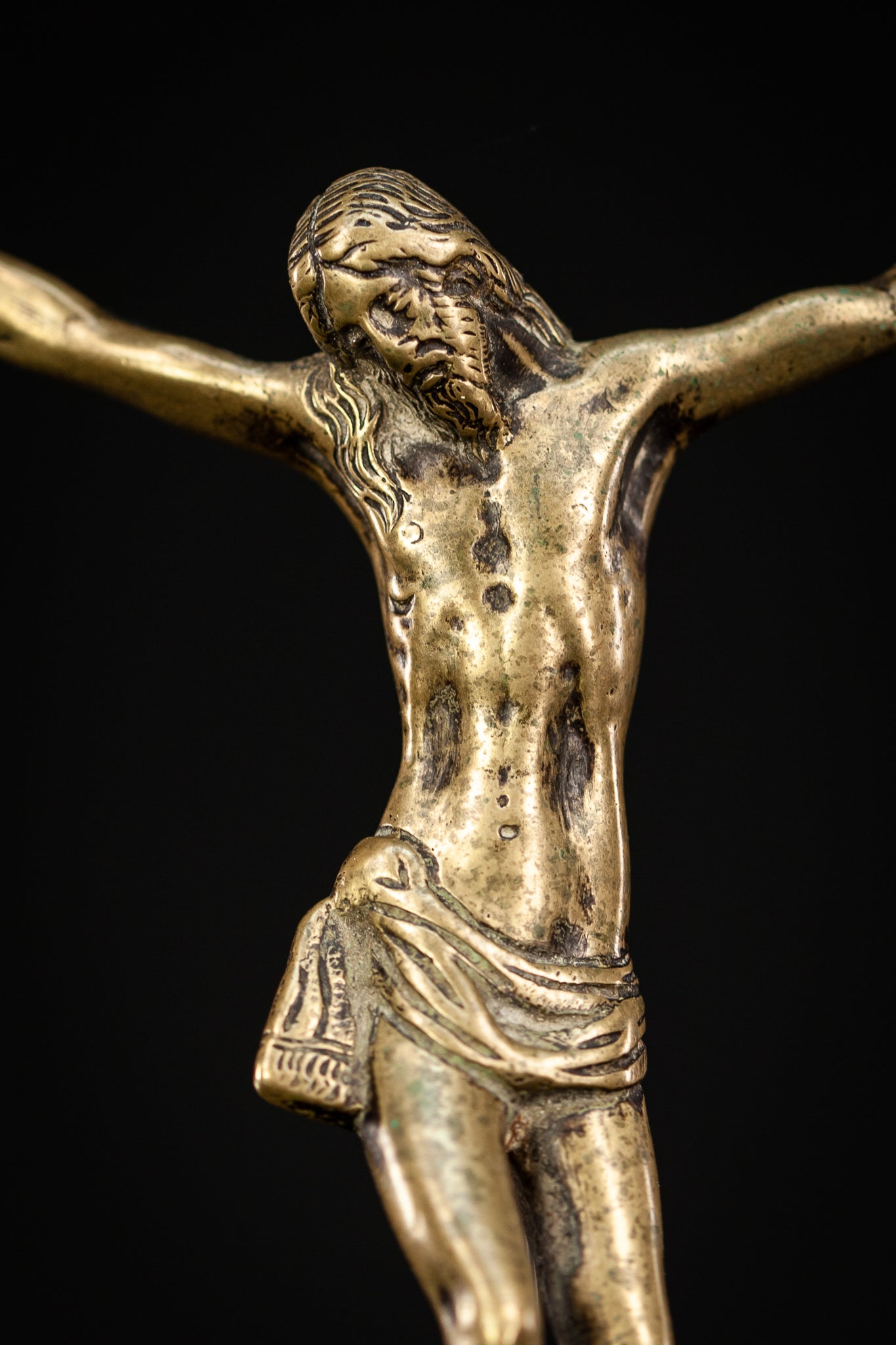 Jesus Christ Italian Bronze | Antique 1600s