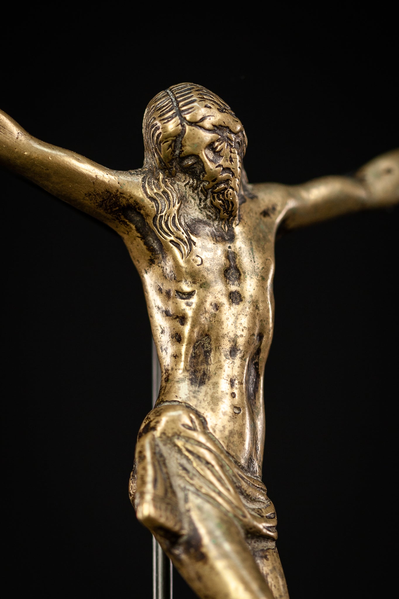 Jesus Christ Italian Bronze | Antique 1600s