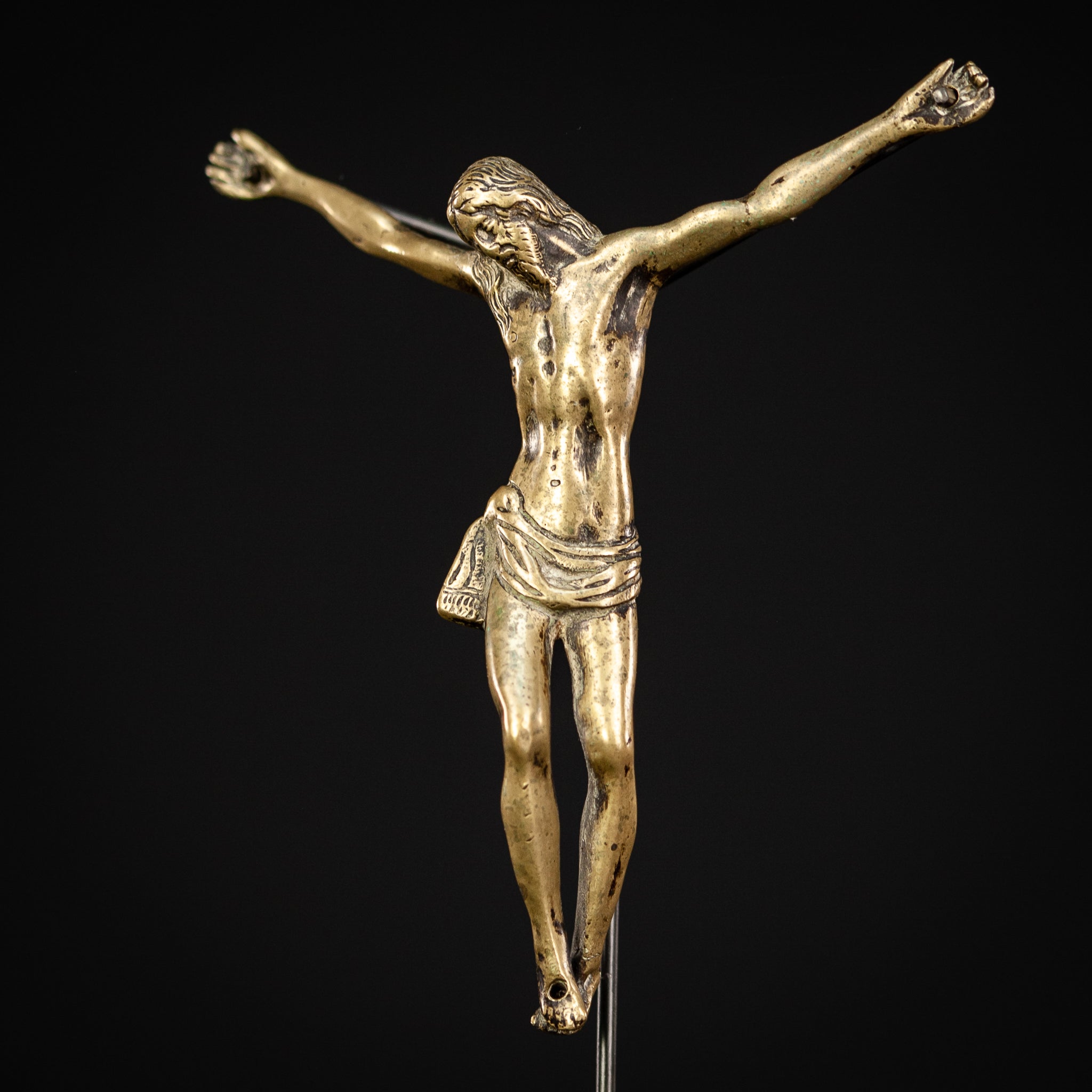 Jesus Christ Italian Bronze | Antique 1600s