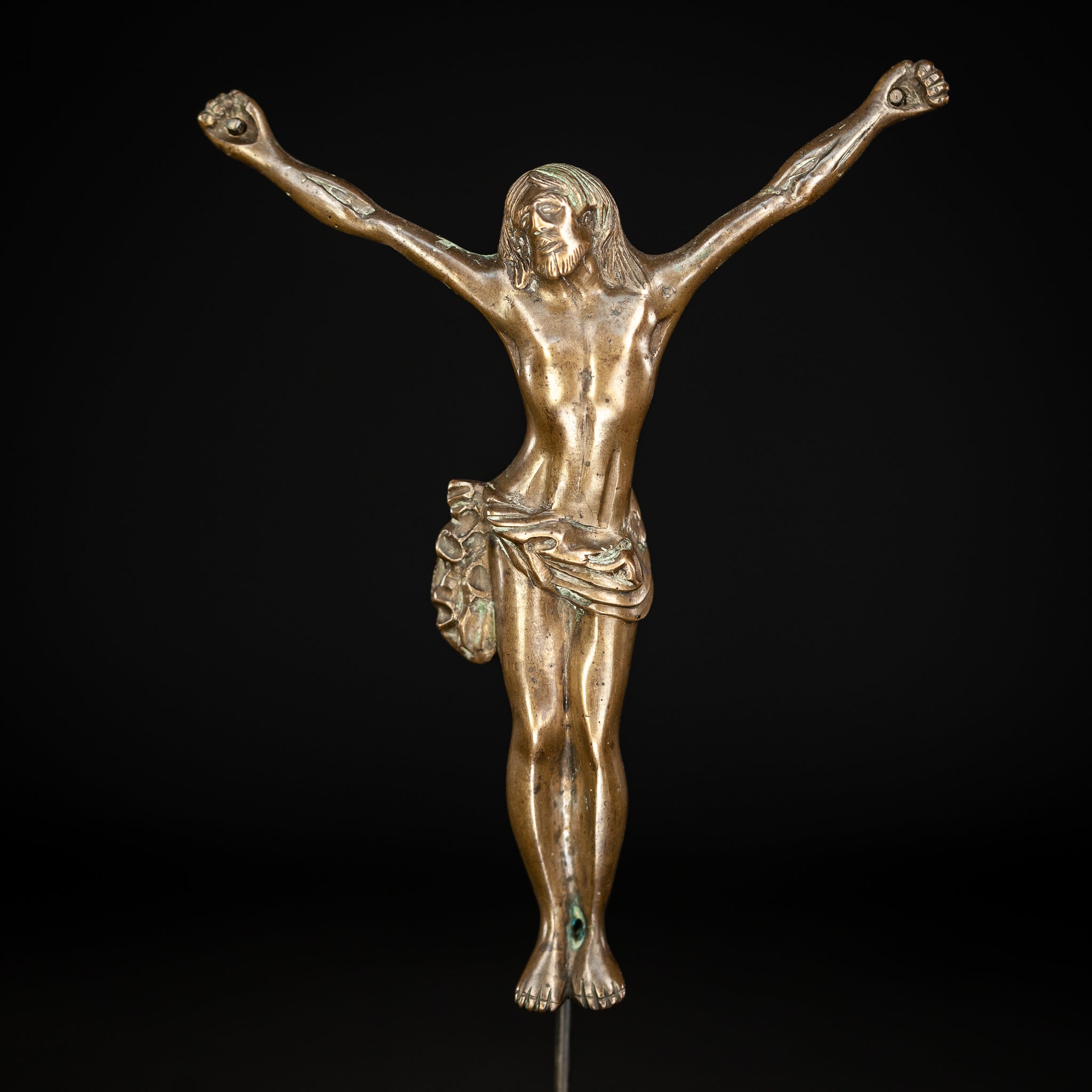 Jesus Christ French Bronze Statue | 1600s