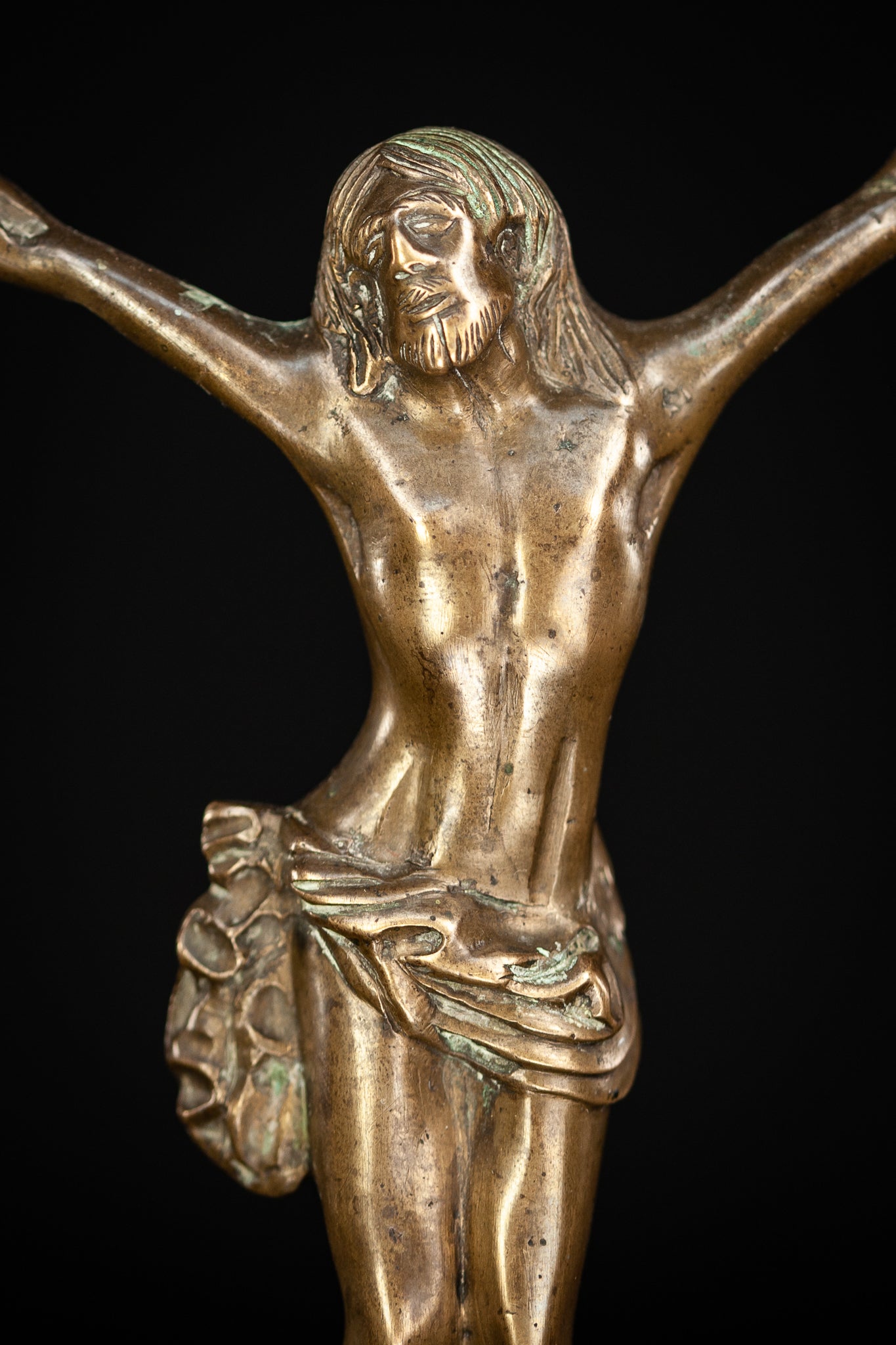 Jesus Christ French Bronze Statue | 1600s