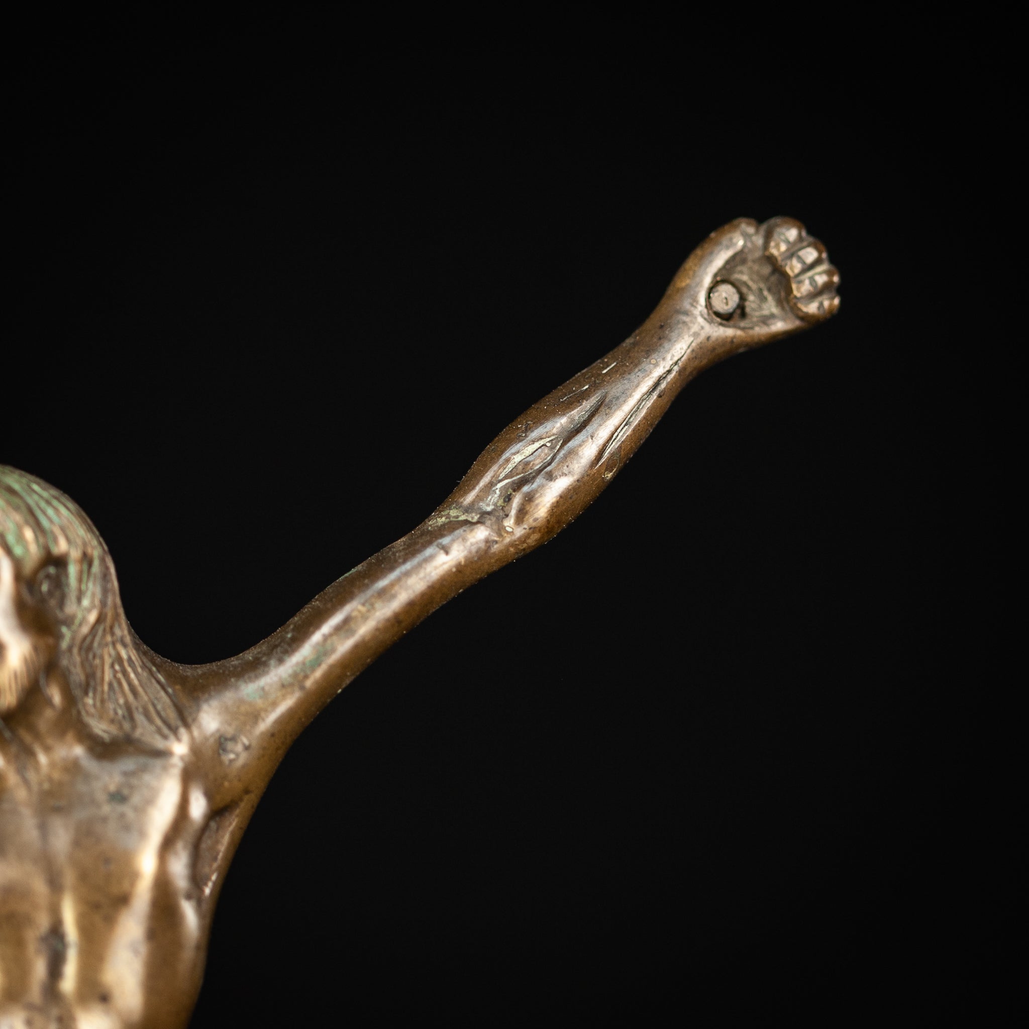 Jesus Christ French Bronze Statue | 1600s