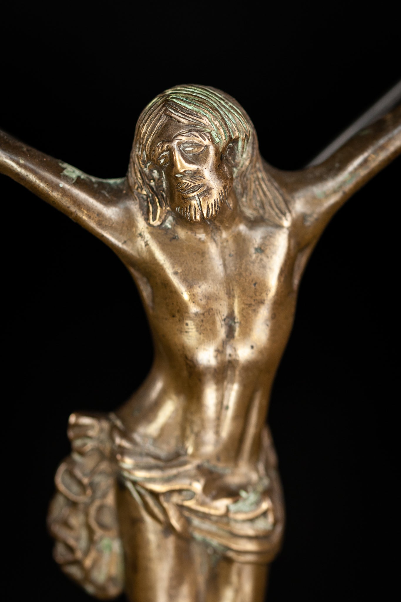 Jesus Christ French Bronze Statue | 1600s