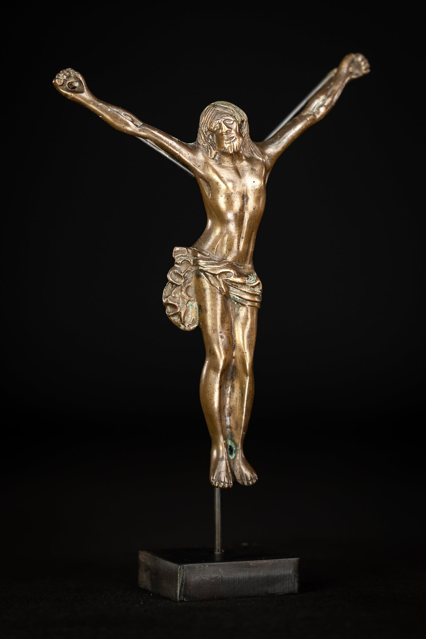 Jesus Christ French Bronze Statue | 1600s