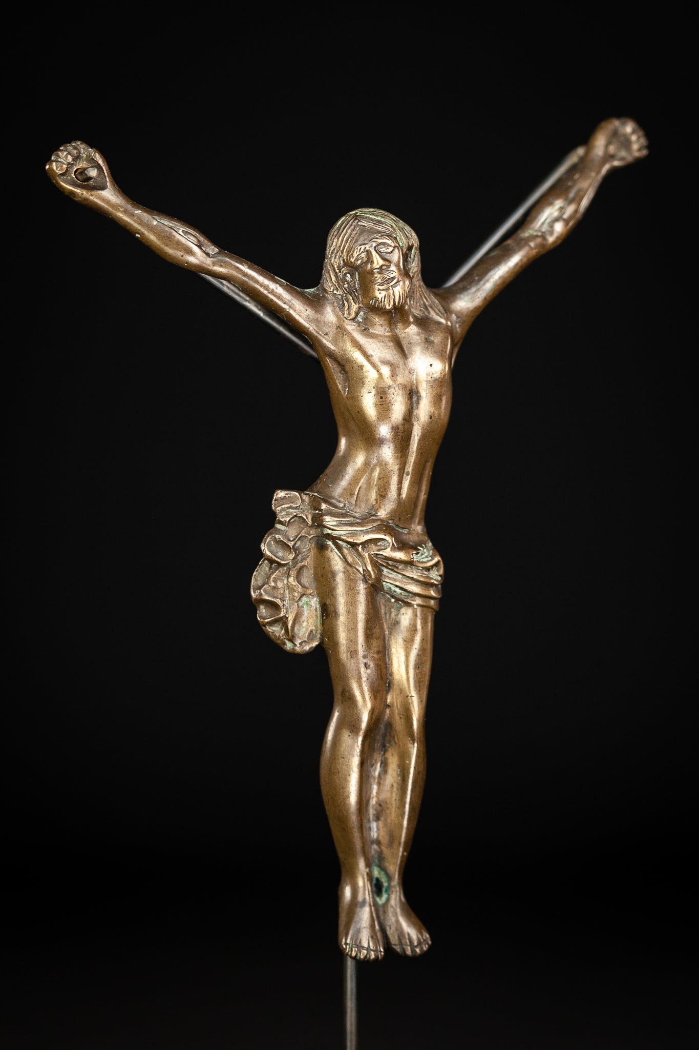 Jesus Christ French Bronze Statue | 1600s