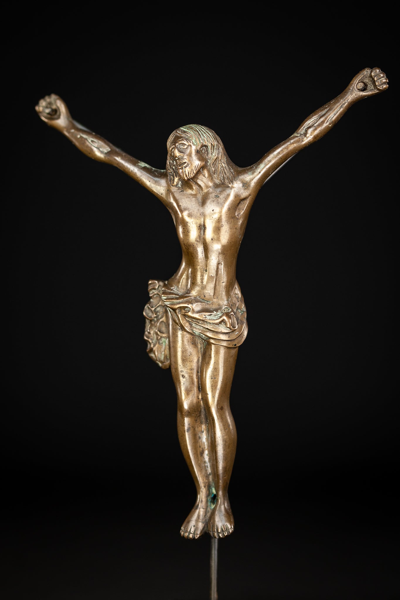 Jesus Christ French Bronze Statue | 1600s