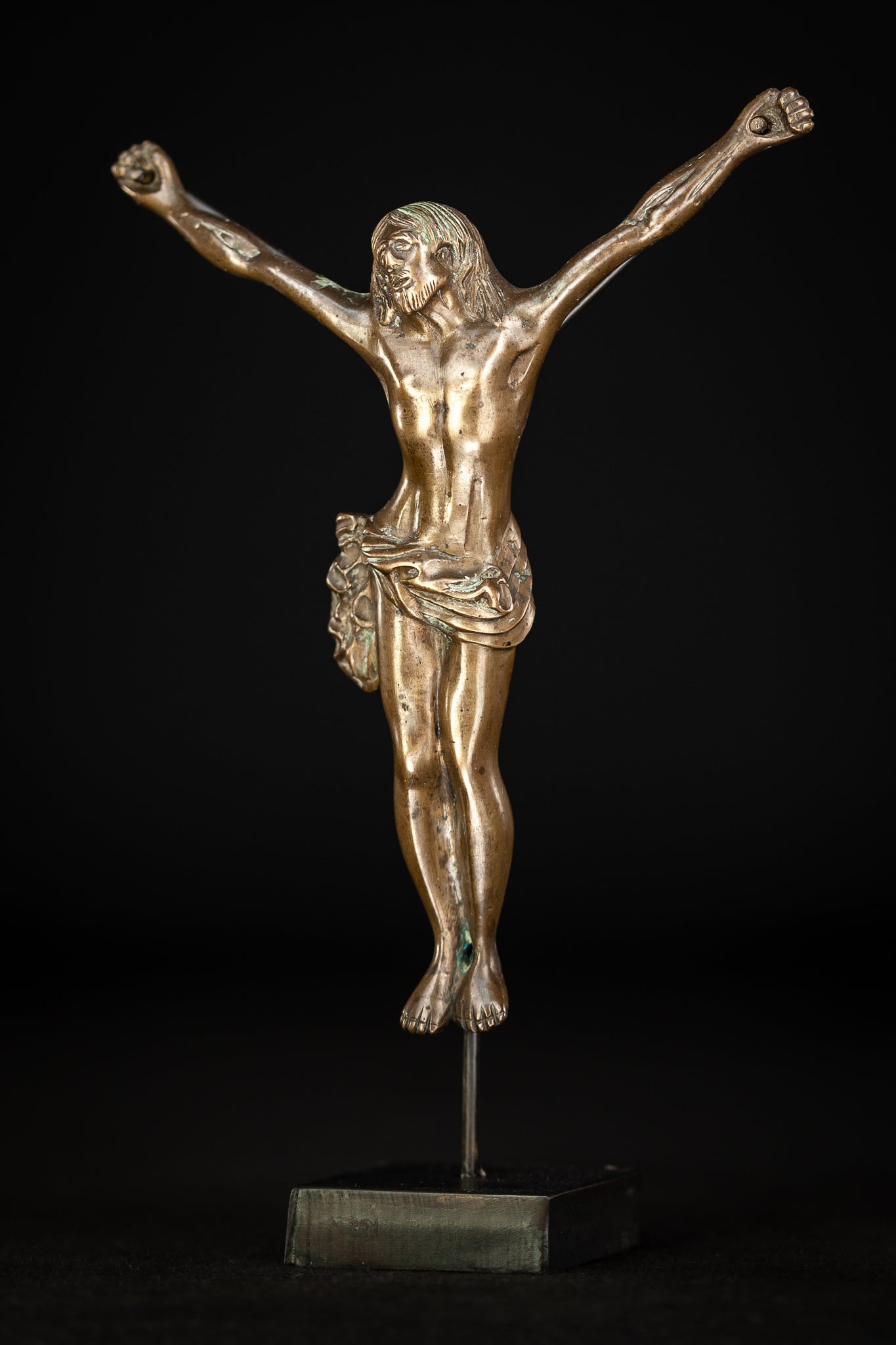 Jesus Christ French Bronze Statue | 1600s