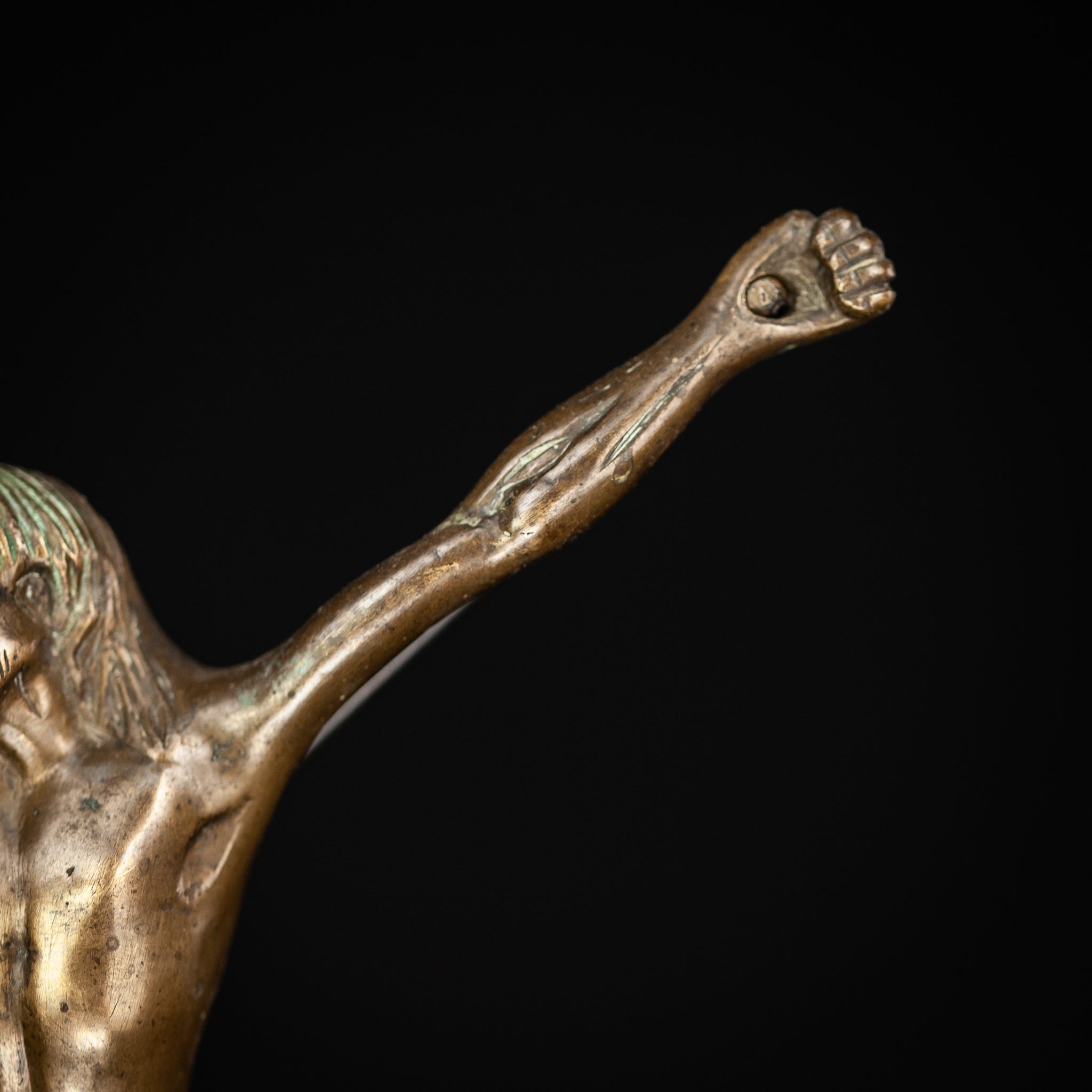 Jesus Christ French Bronze Statue | 1600s