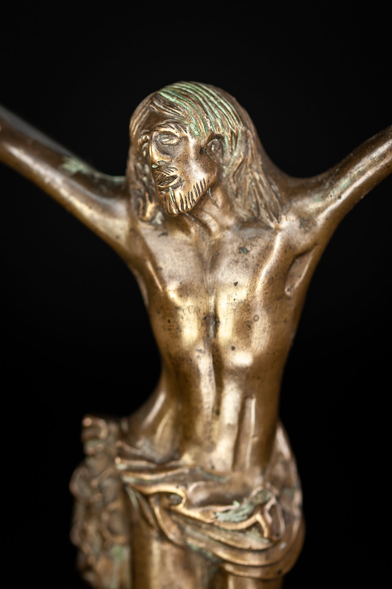 Jesus Christ French Bronze Statue | 1600s