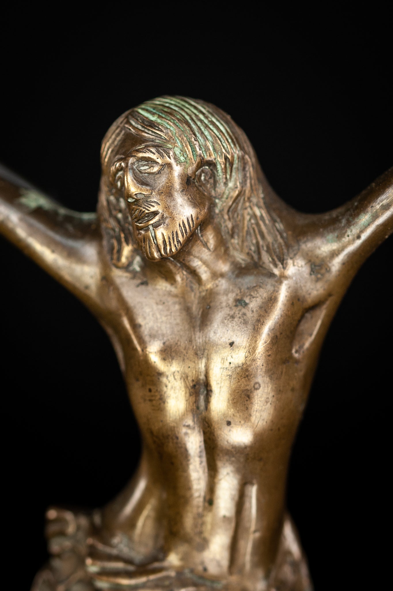 Jesus Christ French Bronze Statue | 1600s