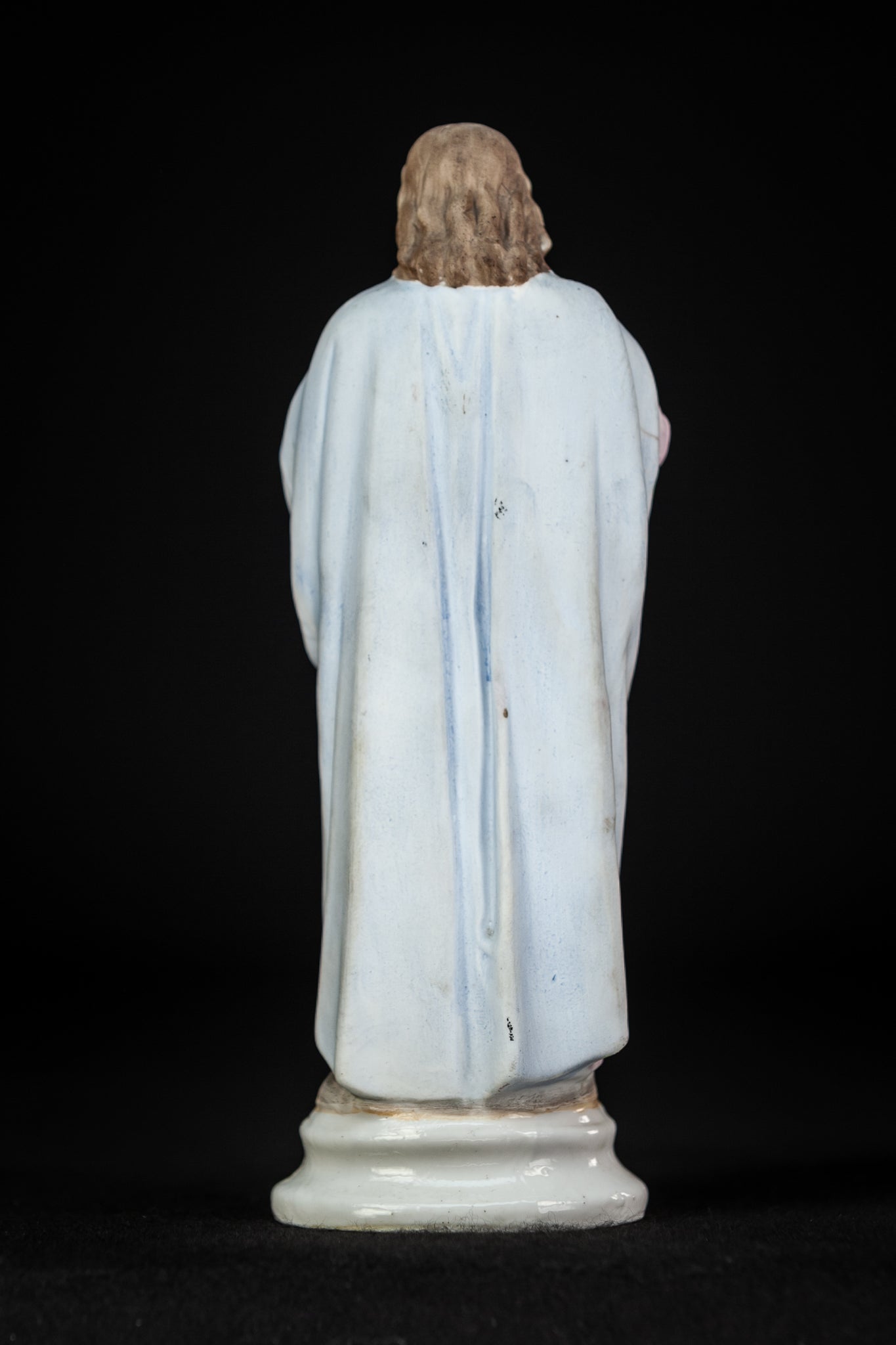 Sacred Heart of Jesus Statue | Bisque Porcelain | 9"