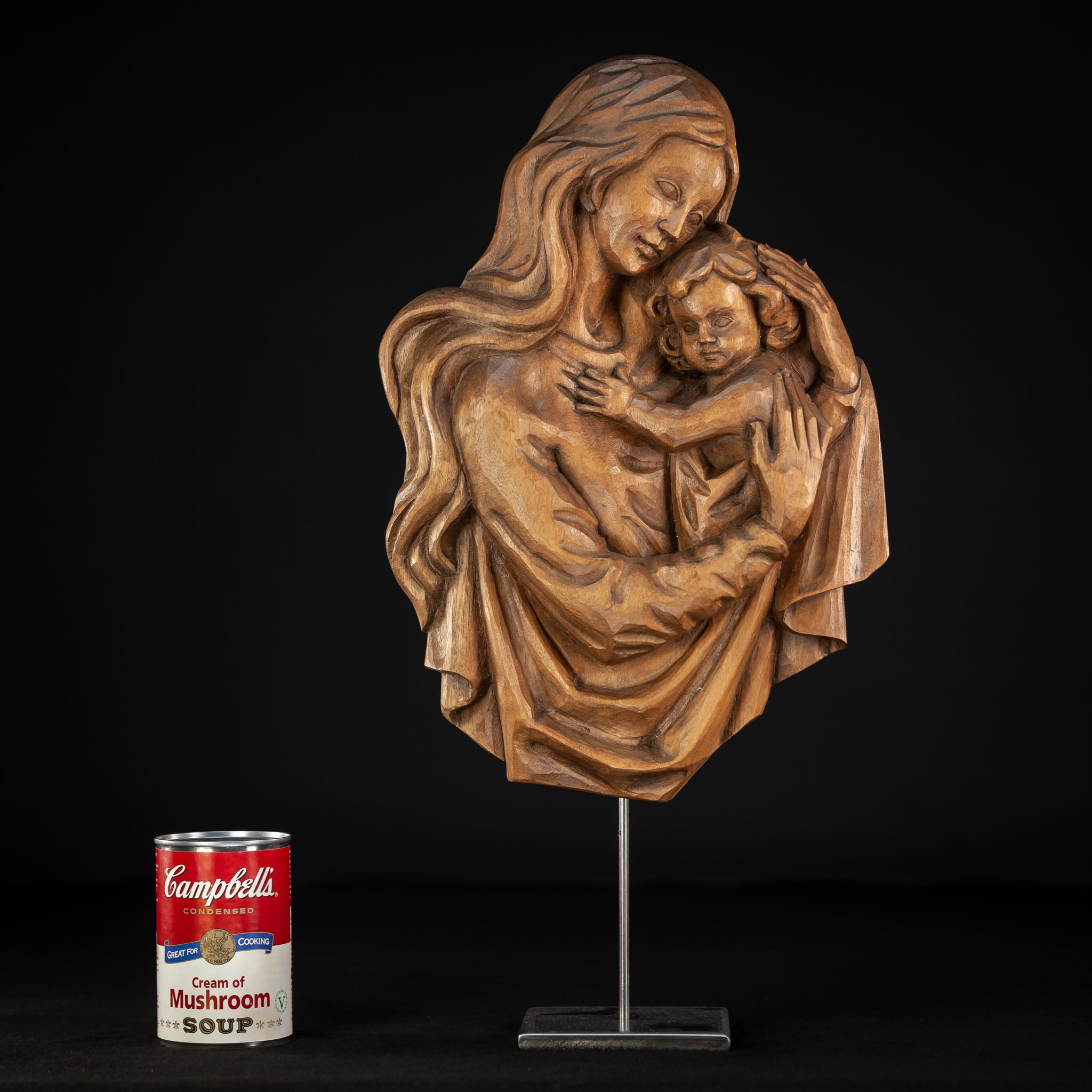 Virgin Mary Child Jesus Wall Icon | 14.6"