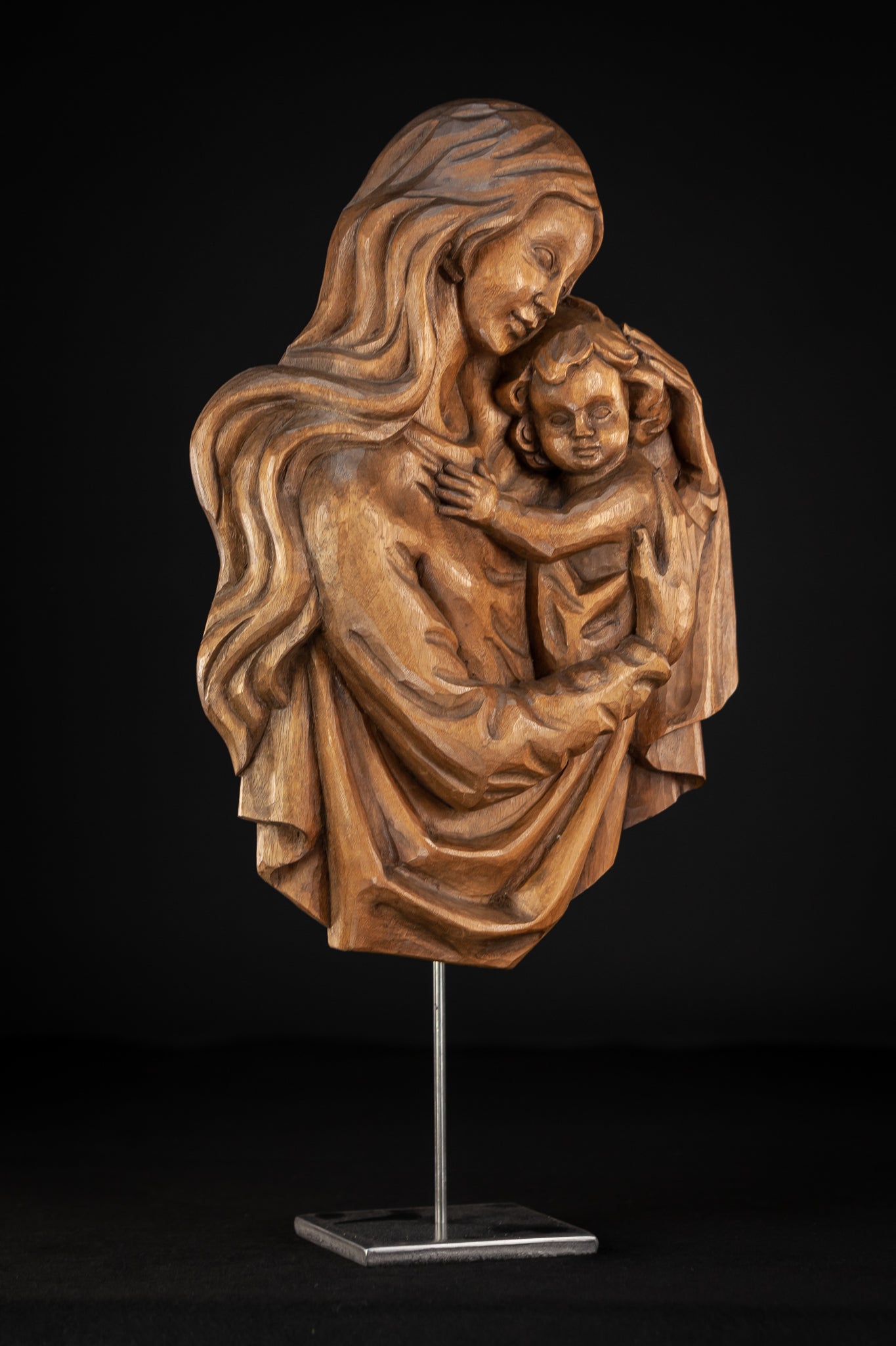 Virgin Mary Child Jesus Wall Icon | 14.6"