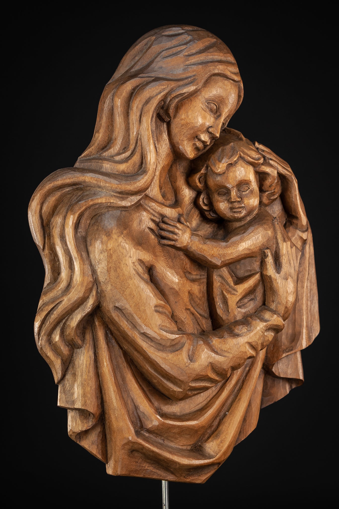 Virgin Mary Child Jesus Wall Icon | 14.6"