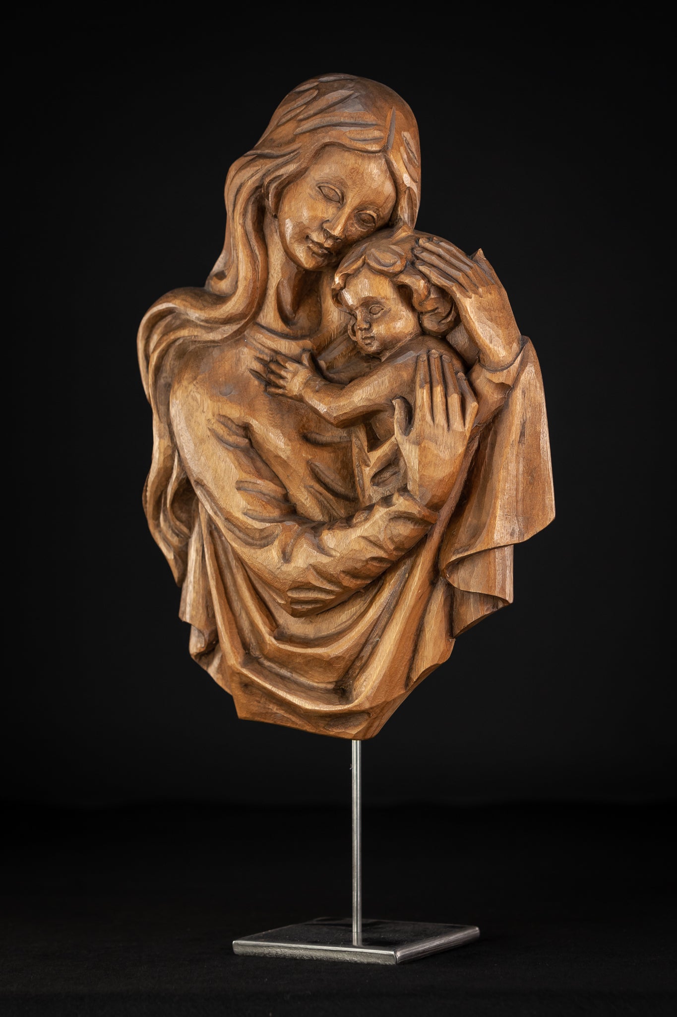 Virgin Mary Child Jesus Wall Icon | 14.6"