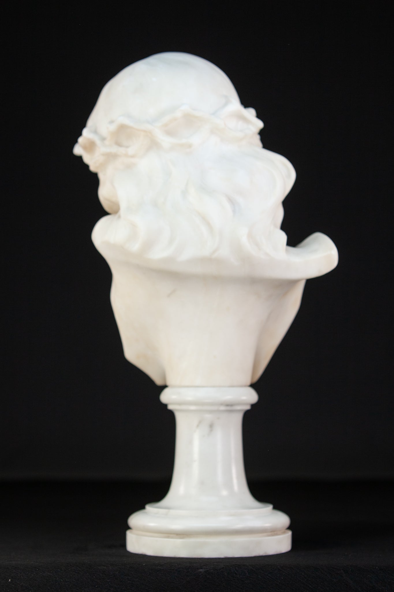 Ecce Homo Alabaster Sculpture | 17.7"