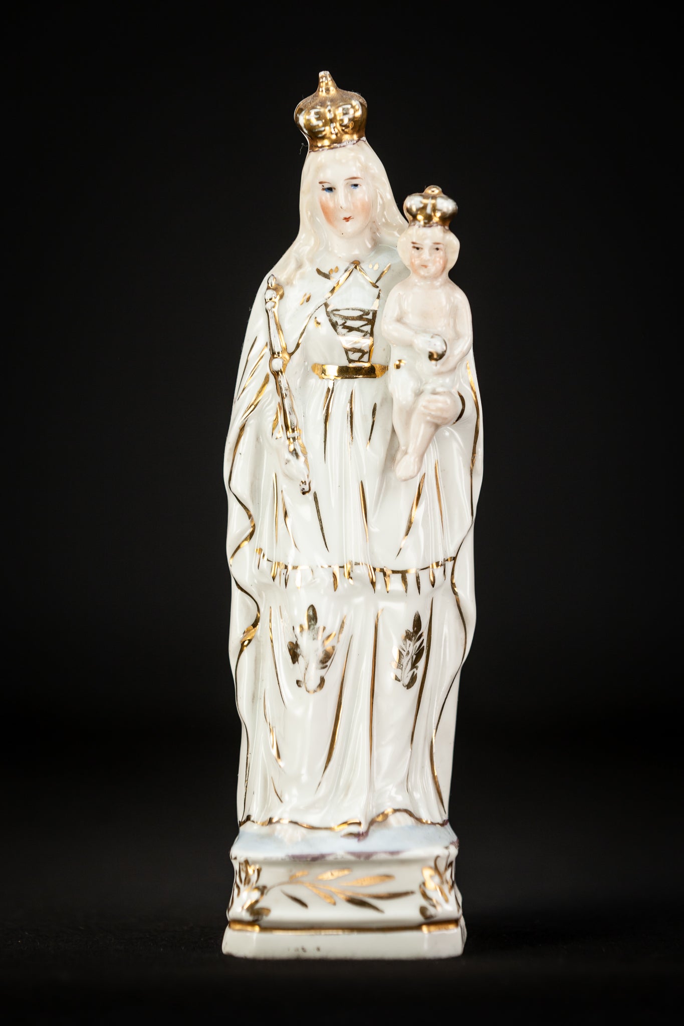 Virgin Mary Child Christ | Porcelain