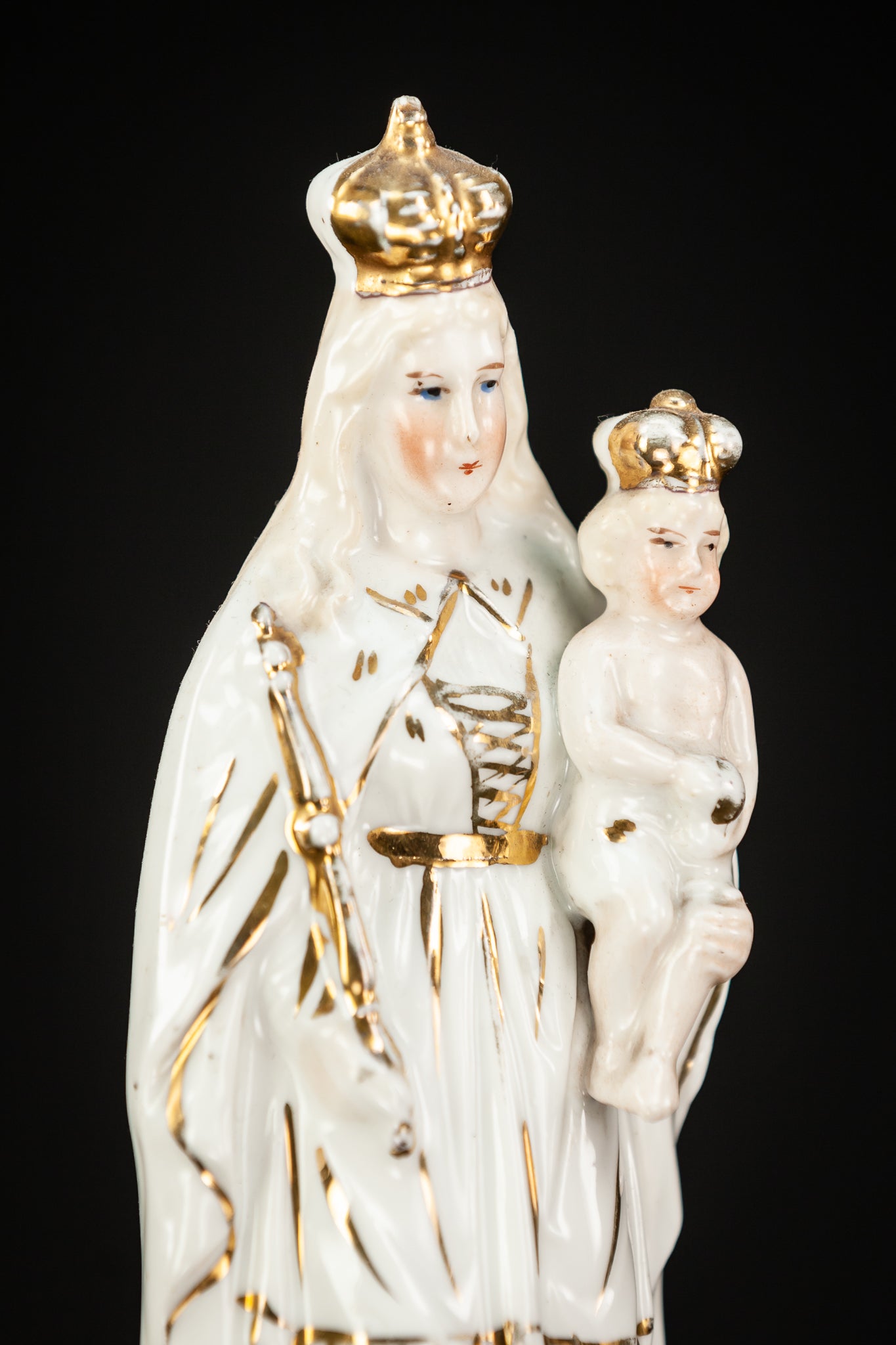 Virgin Mary Child Christ | Porcelain