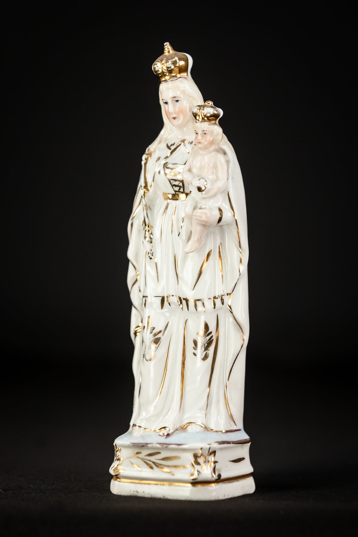 Virgin Mary Child Christ | Porcelain