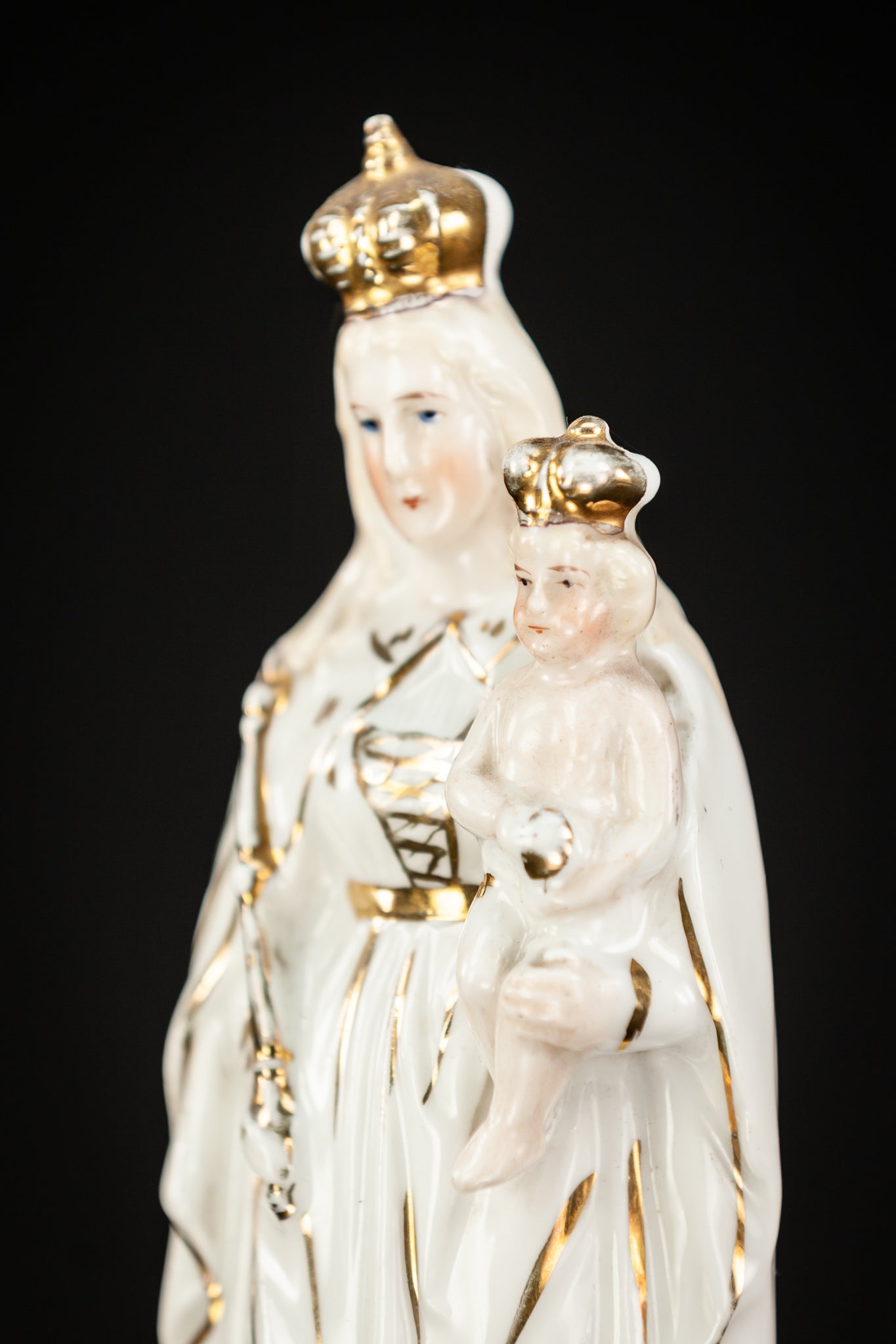 Virgin Mary Child Christ | Porcelain