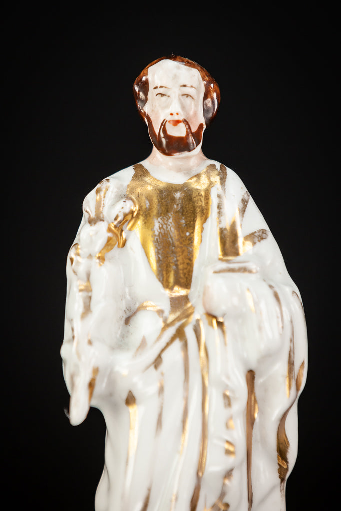 St Joseph Statue | Bisque Porcelain