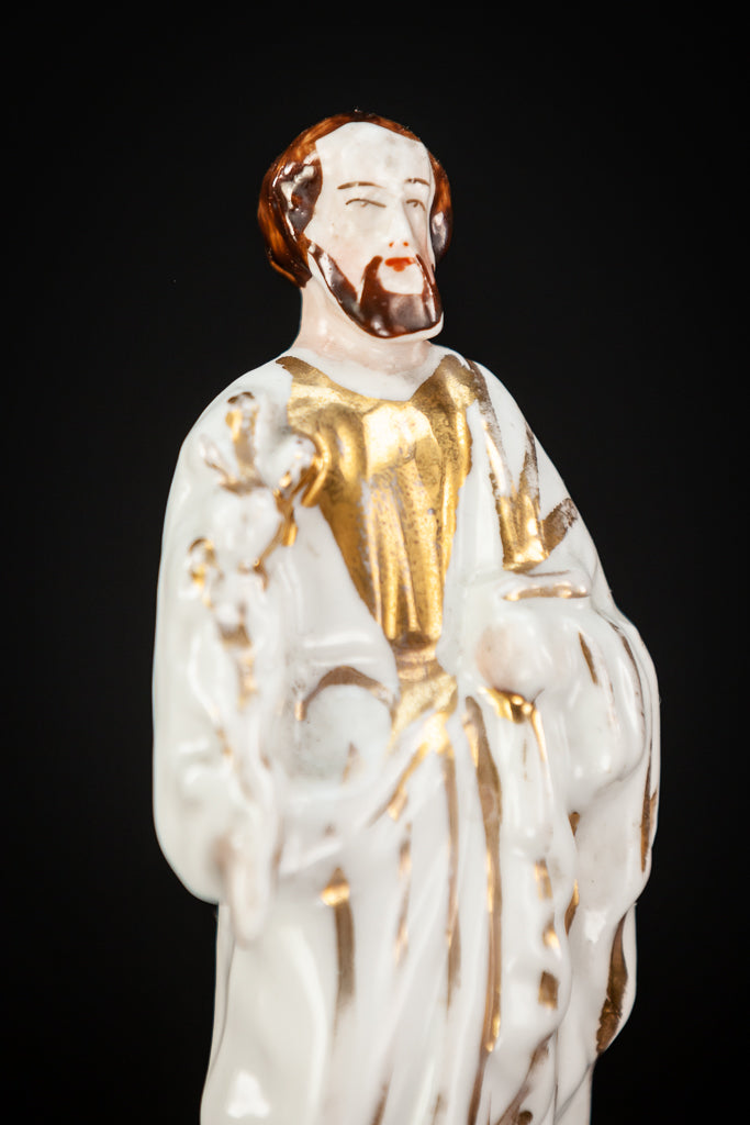 St Joseph Statue | Bisque Porcelain