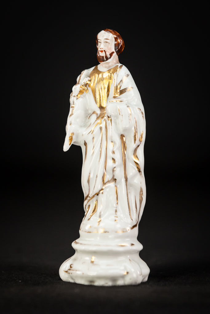 St Joseph Statue | Bisque Porcelain