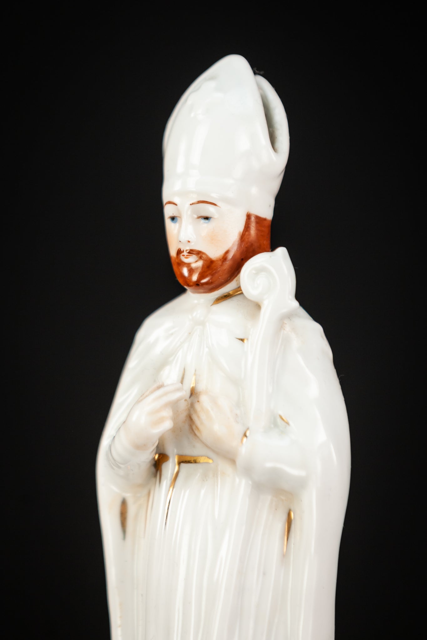 St Nicholas Porcelain Statue 7.9”