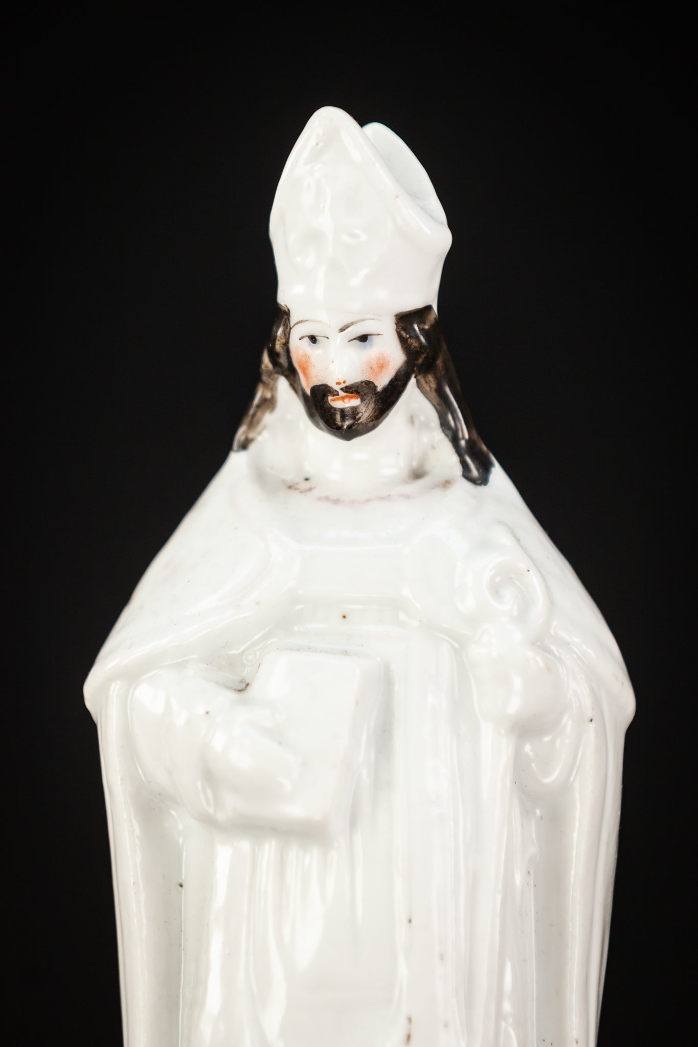 St Eloy Antique Porcelain Statue