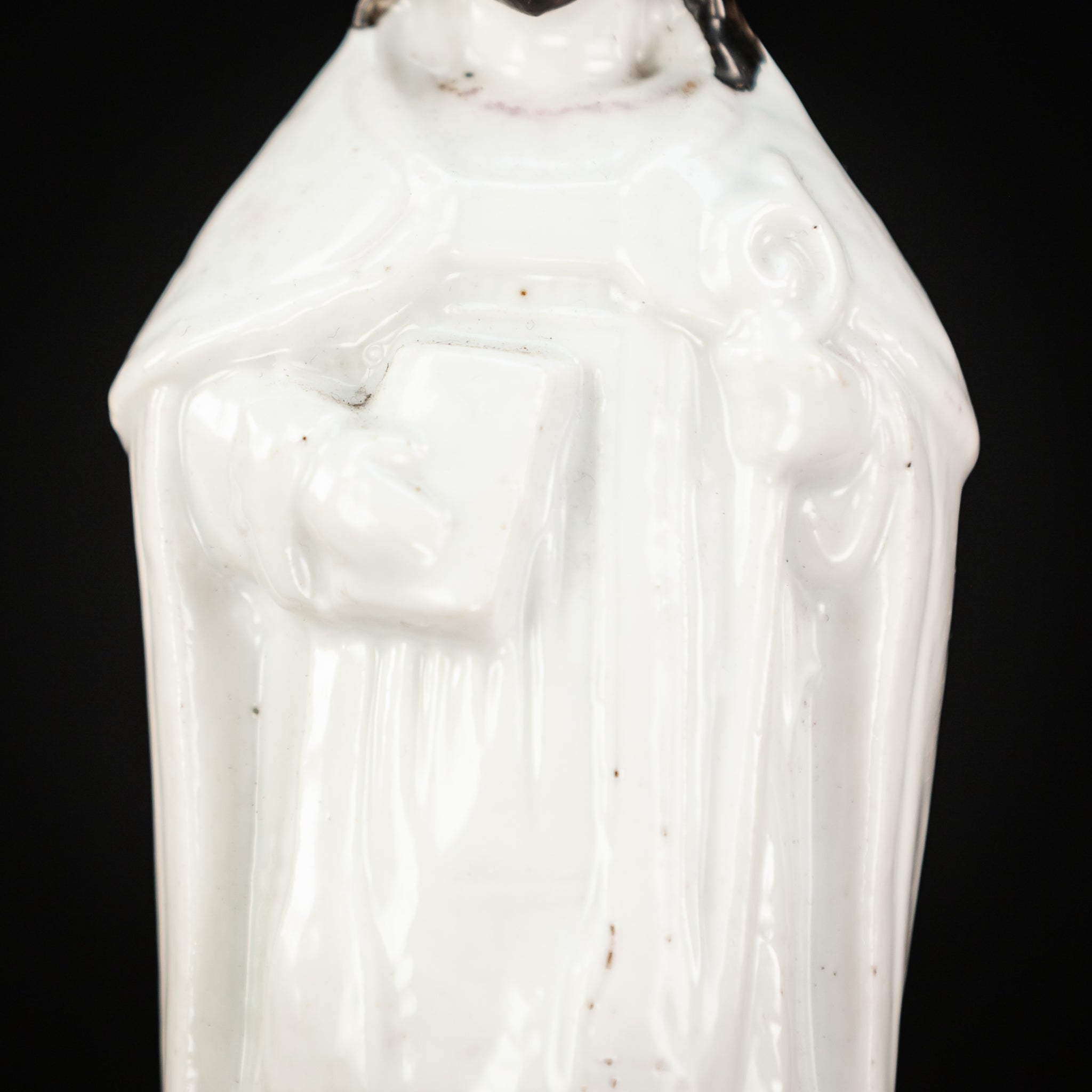 St Eloy Antique Porcelain Statue