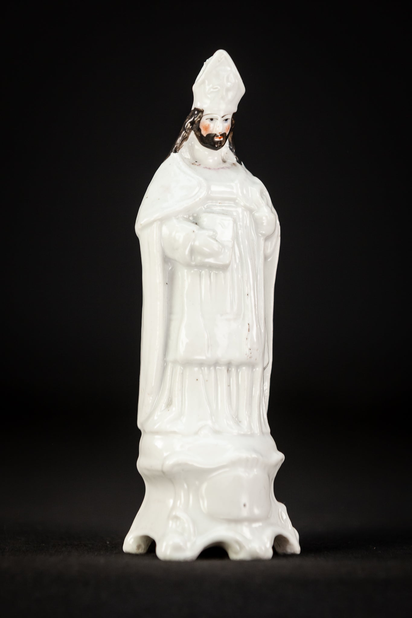 St Eloy Antique Porcelain Statue